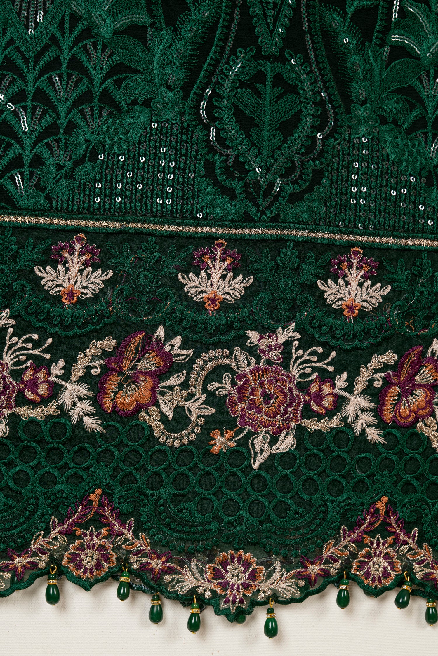 Ramsha Embroidered Chiffon Wedding Wear RAM09