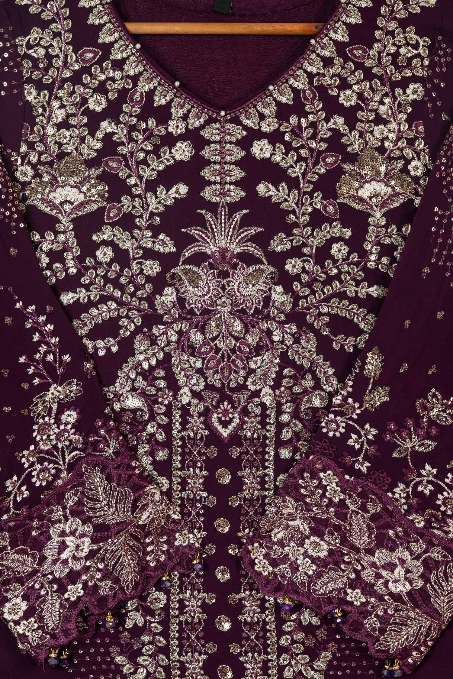 Ramsha Embroidered Chiffon Wedding Wear RAM05