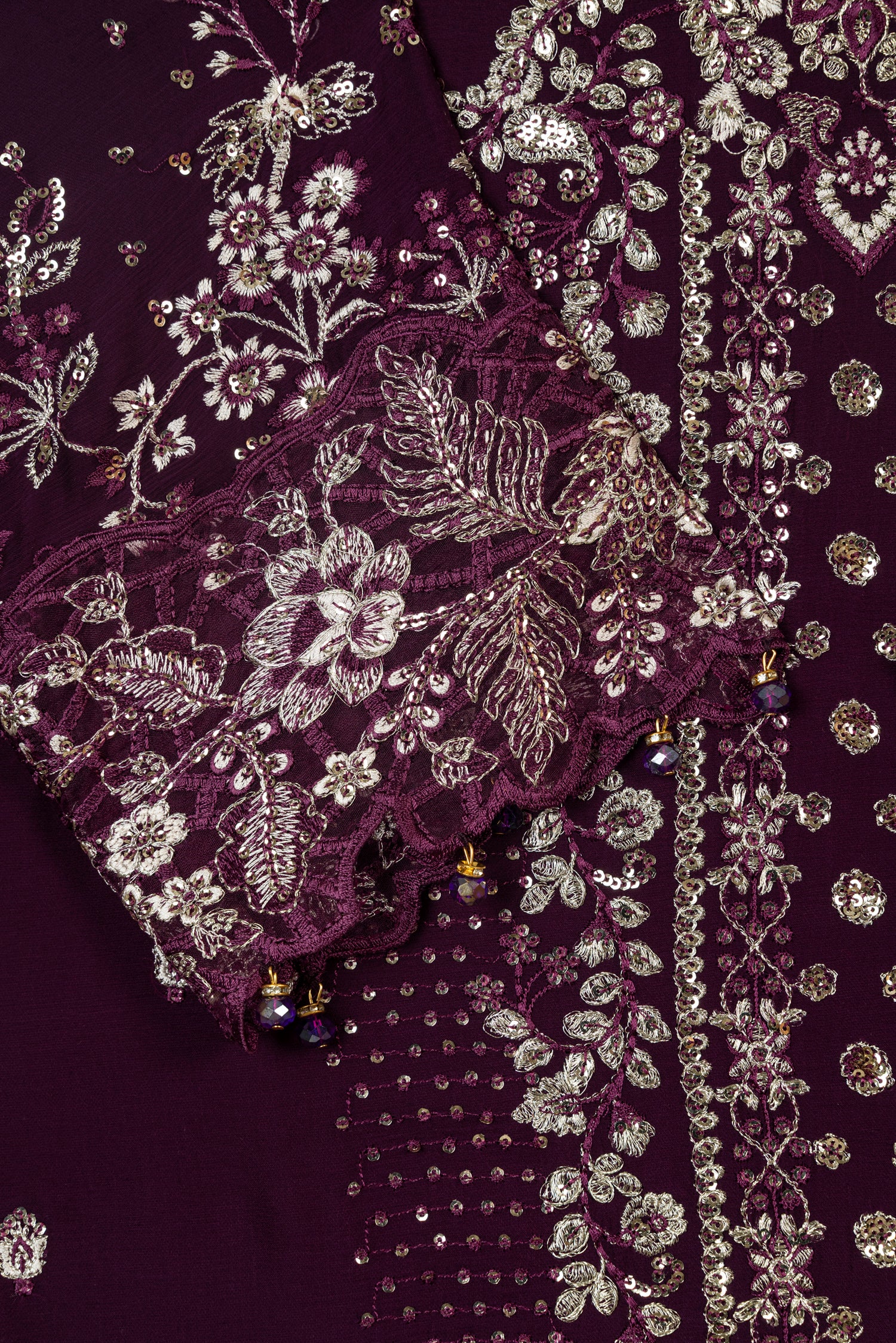 Ramsha Embroidered Chiffon Wedding Wear RAM05