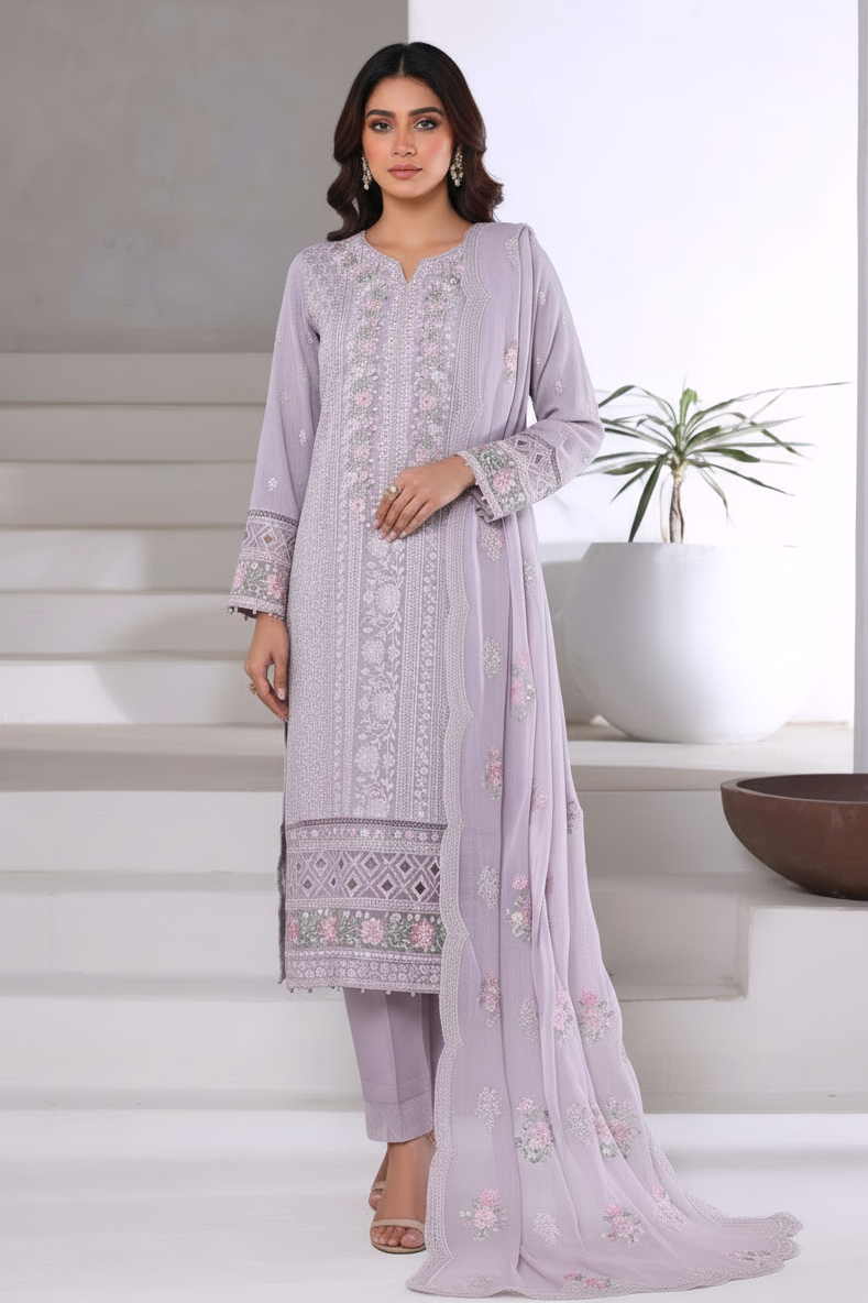 Sada Bahar Embellished Chiffon Party Wear SBA235