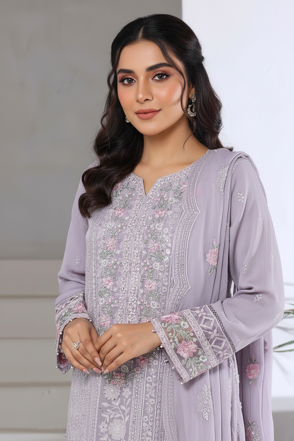 Sada Bahar Embellished Chiffon Party Wear SBA235