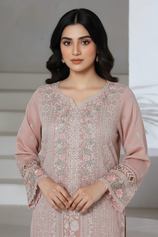 Sada Bahar Embellished Chiffon Party Wear SBA236