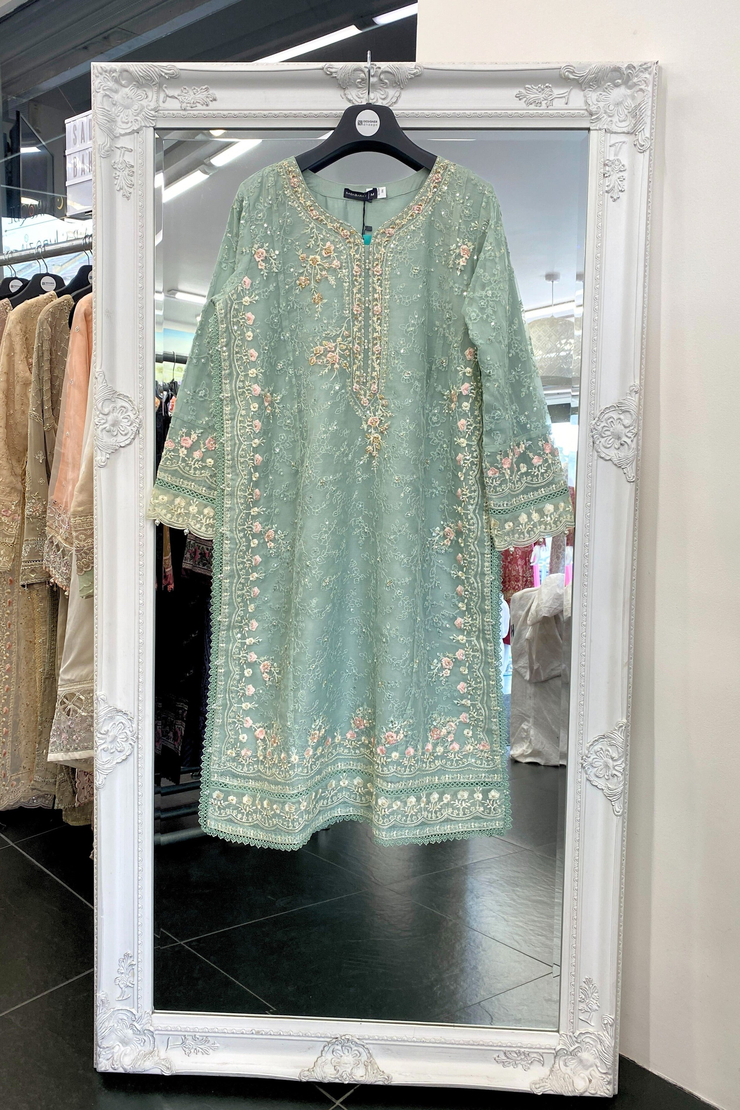 Sada Bahar Embellished Organza Party Wear SBA193