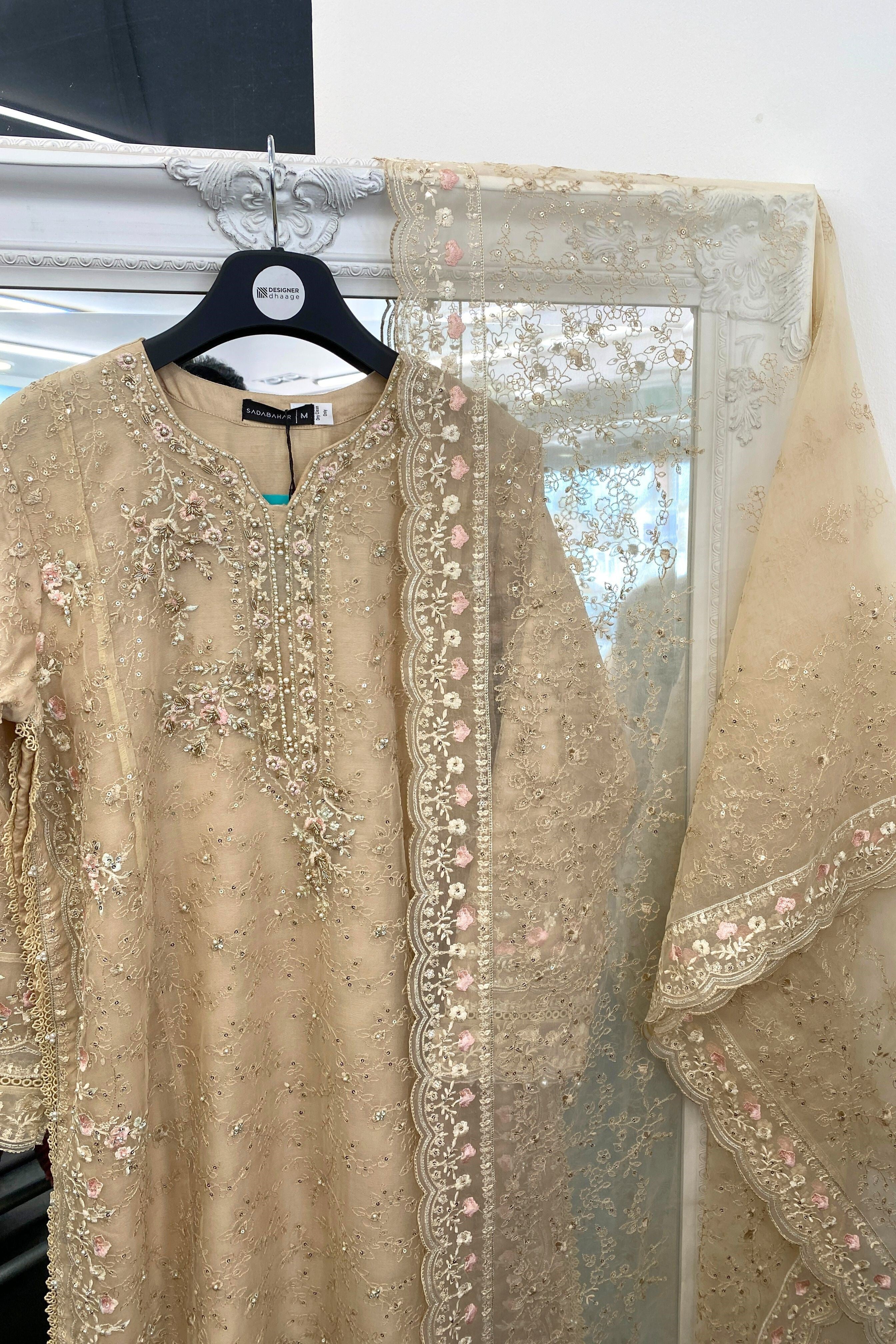 Sada Bahar Embellished Organza Party Wear SBA194