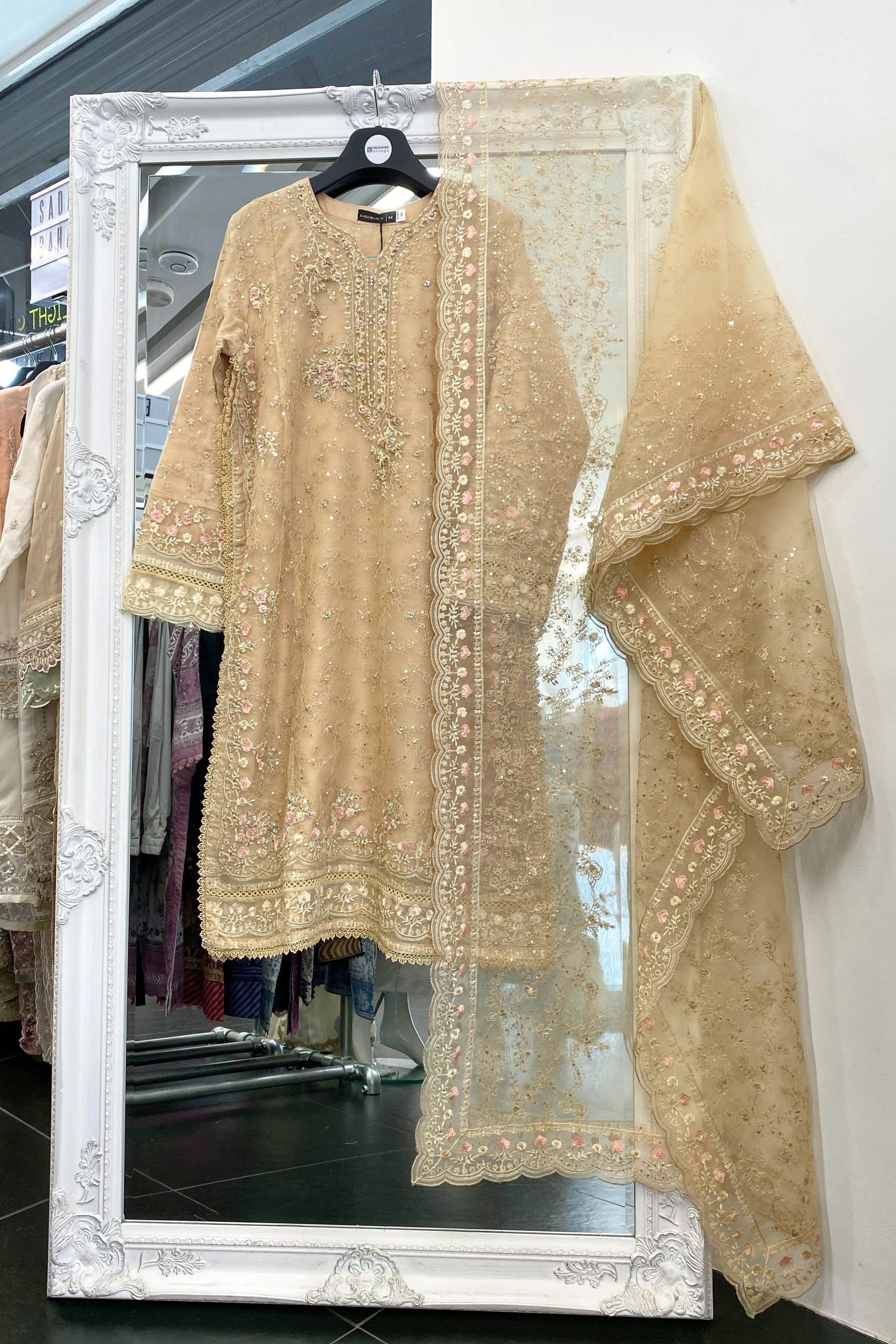 Sada Bahar Embellished Organza Party Wear SBA194