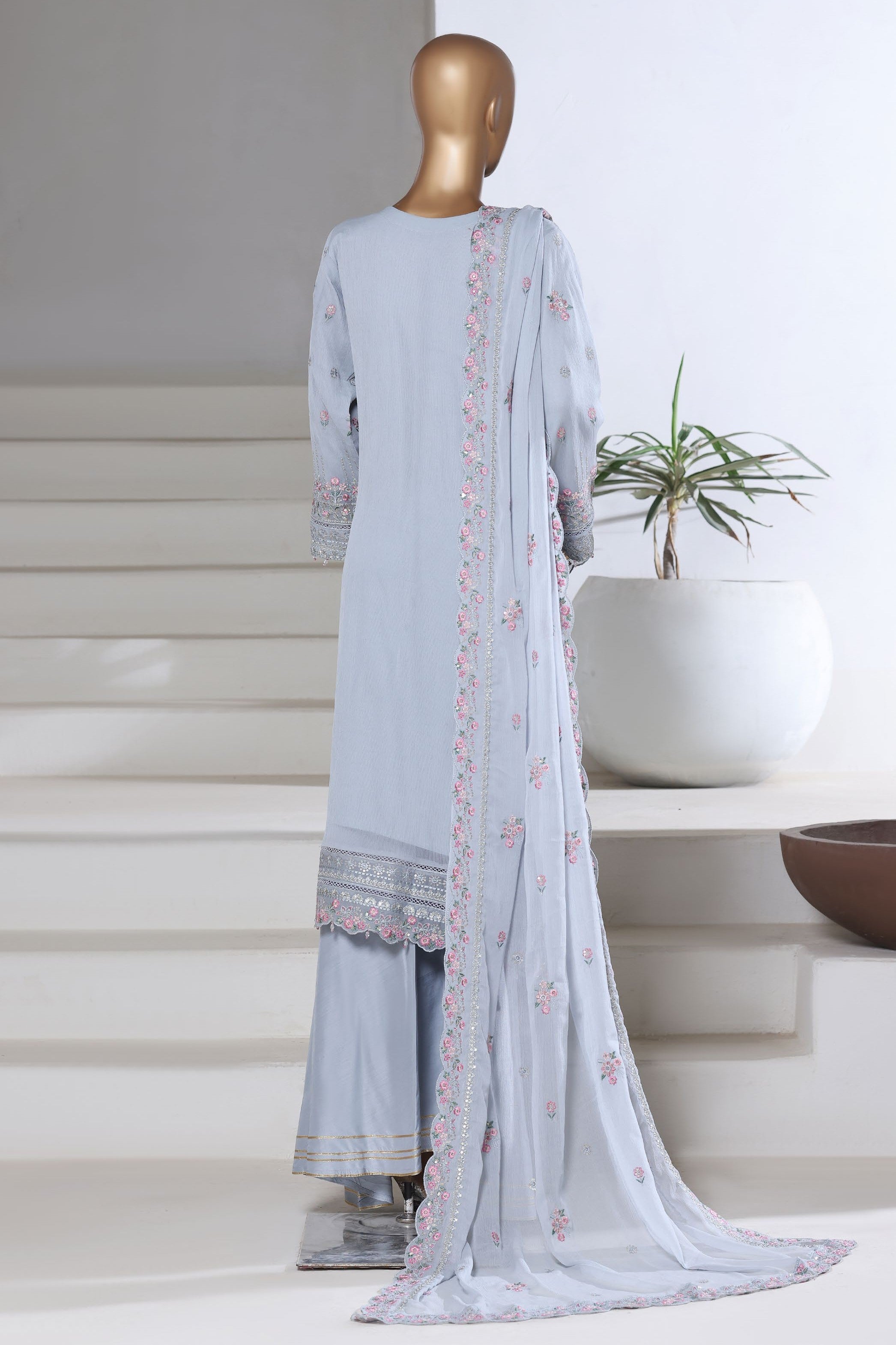 Sada Bahar Embellished Chiffon Sharara Party Wear SBA263