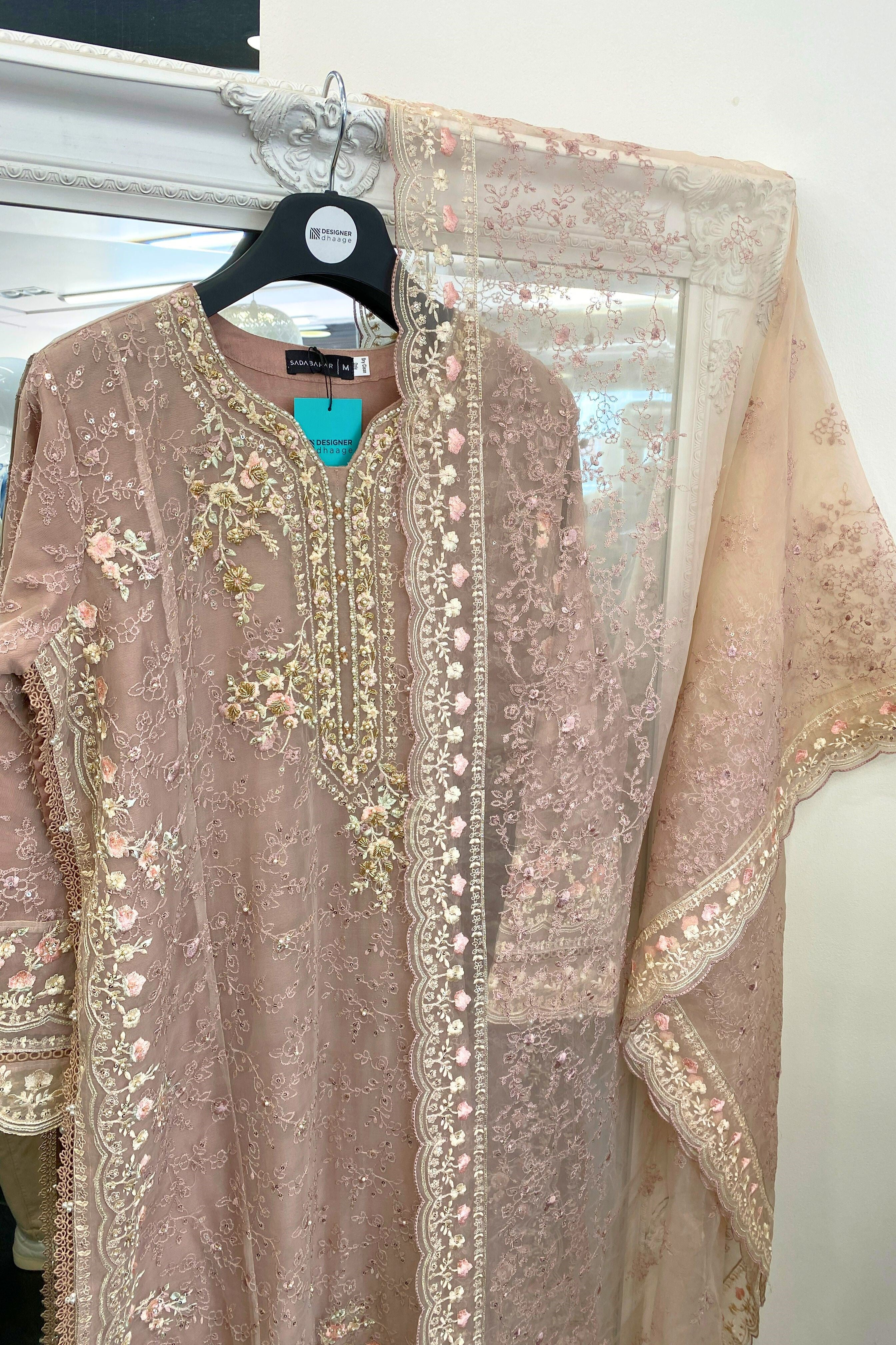 Sada Bahar Embellished Organza Party Wear SBA191