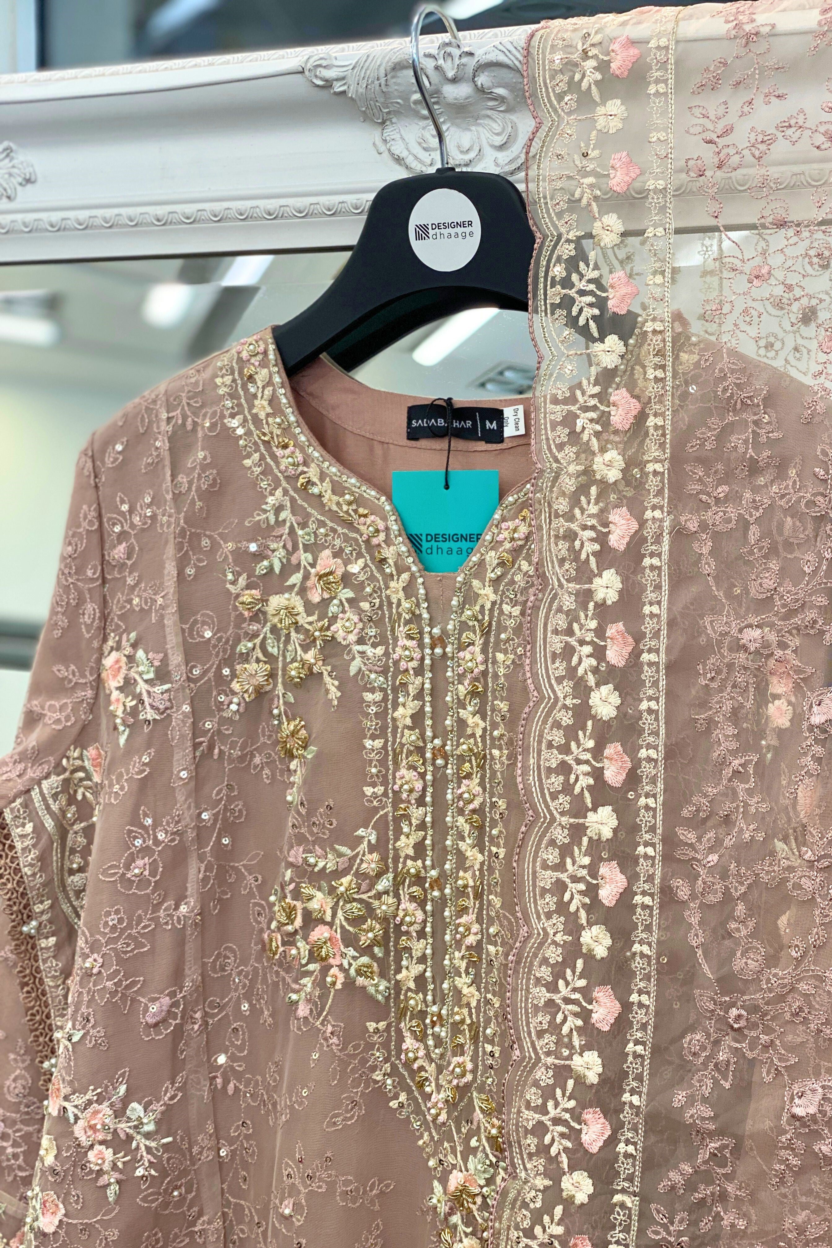 Sada Bahar Embellished Organza Party Wear SBA191