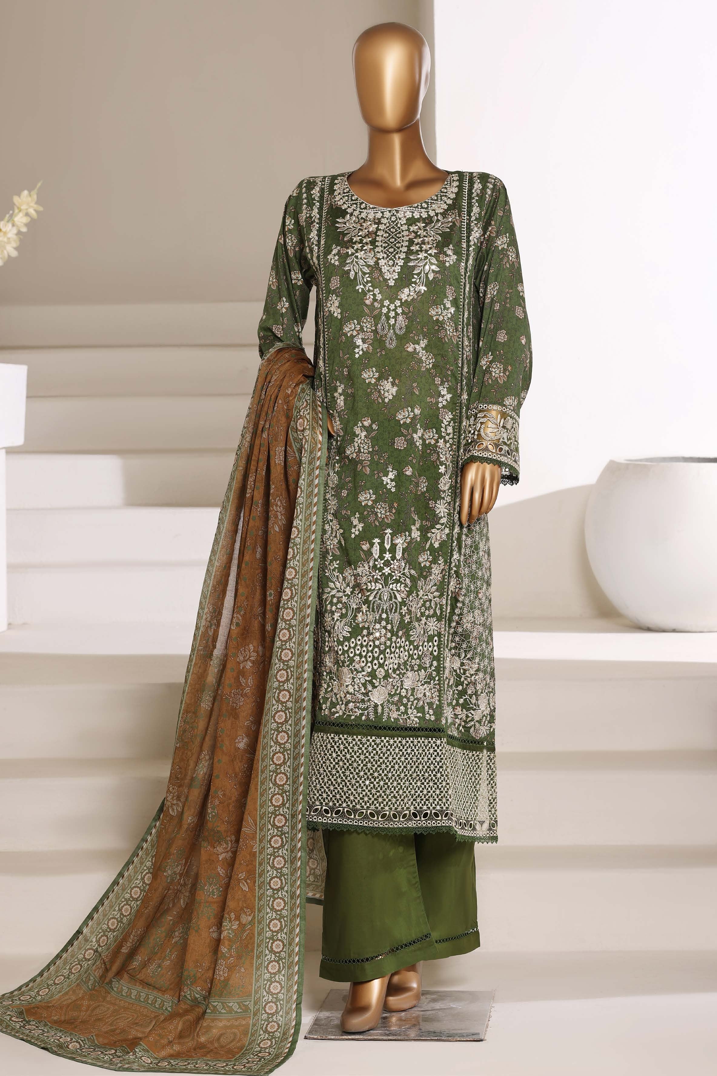 Sada Bahar Festive Embroidered Lawn Suit SBA257