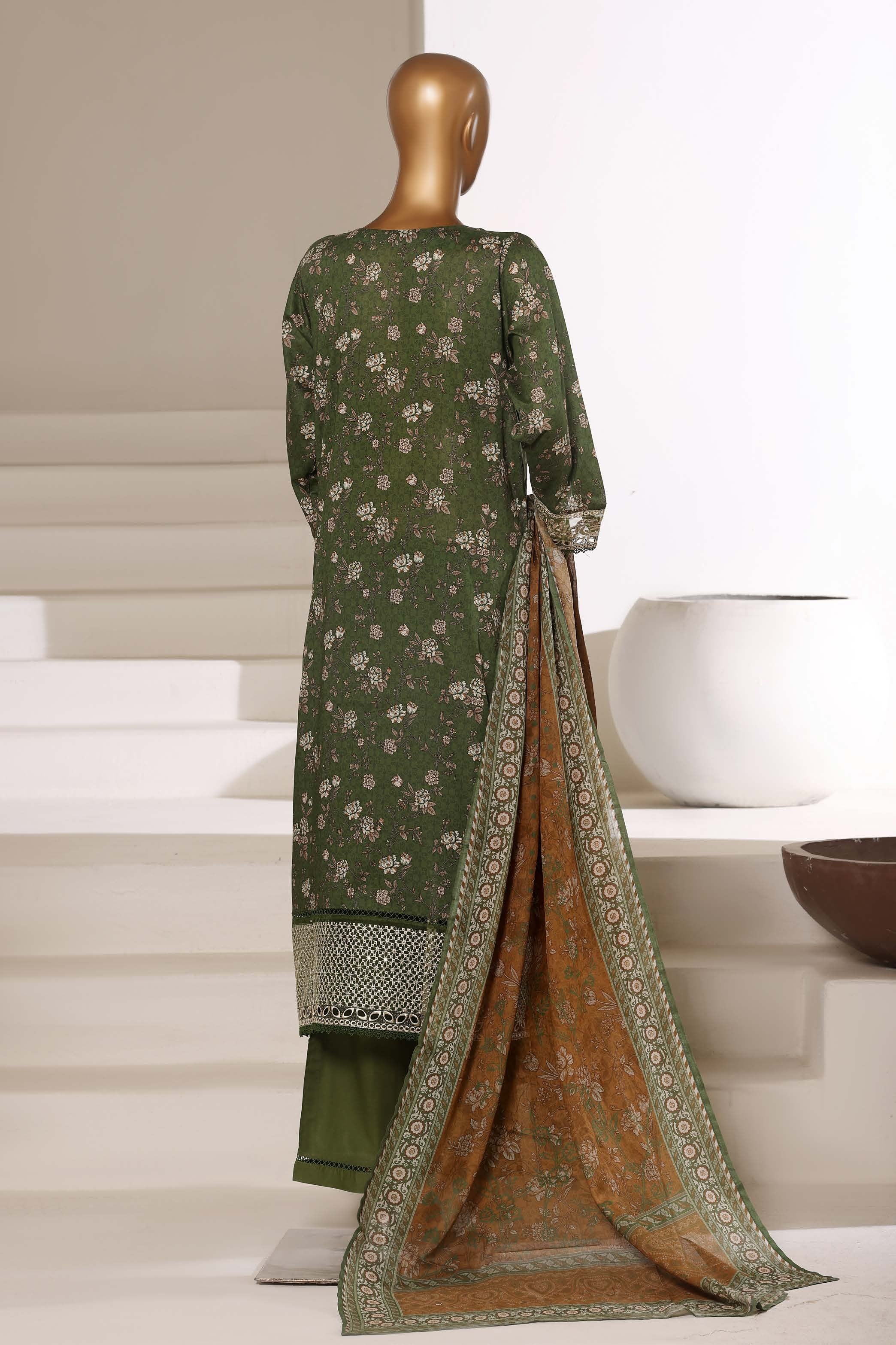 Sada Bahar Festive Embroidered Lawn Suit SBA257
