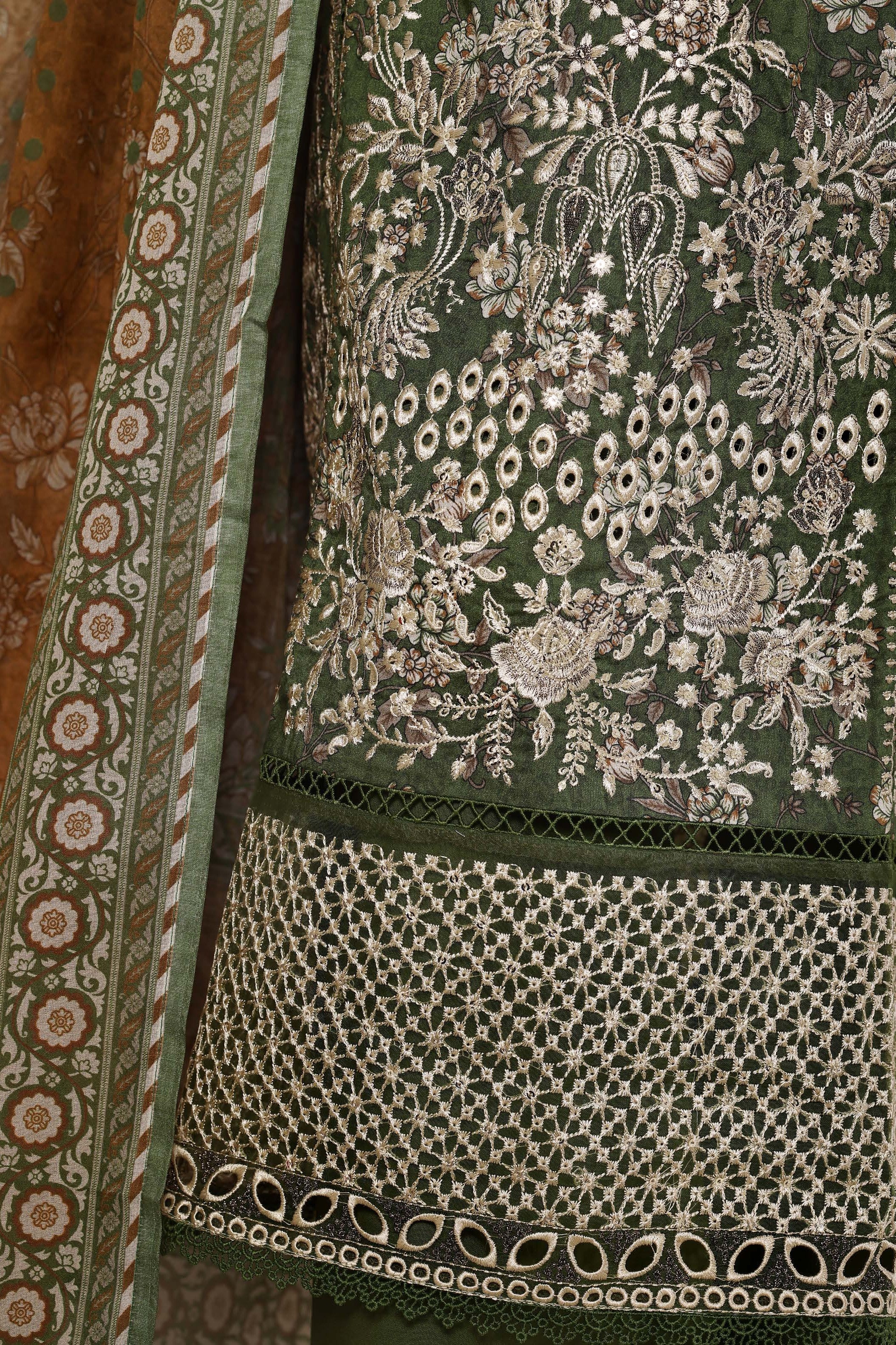 Sada Bahar Festive Embroidered Lawn Suit SBA257