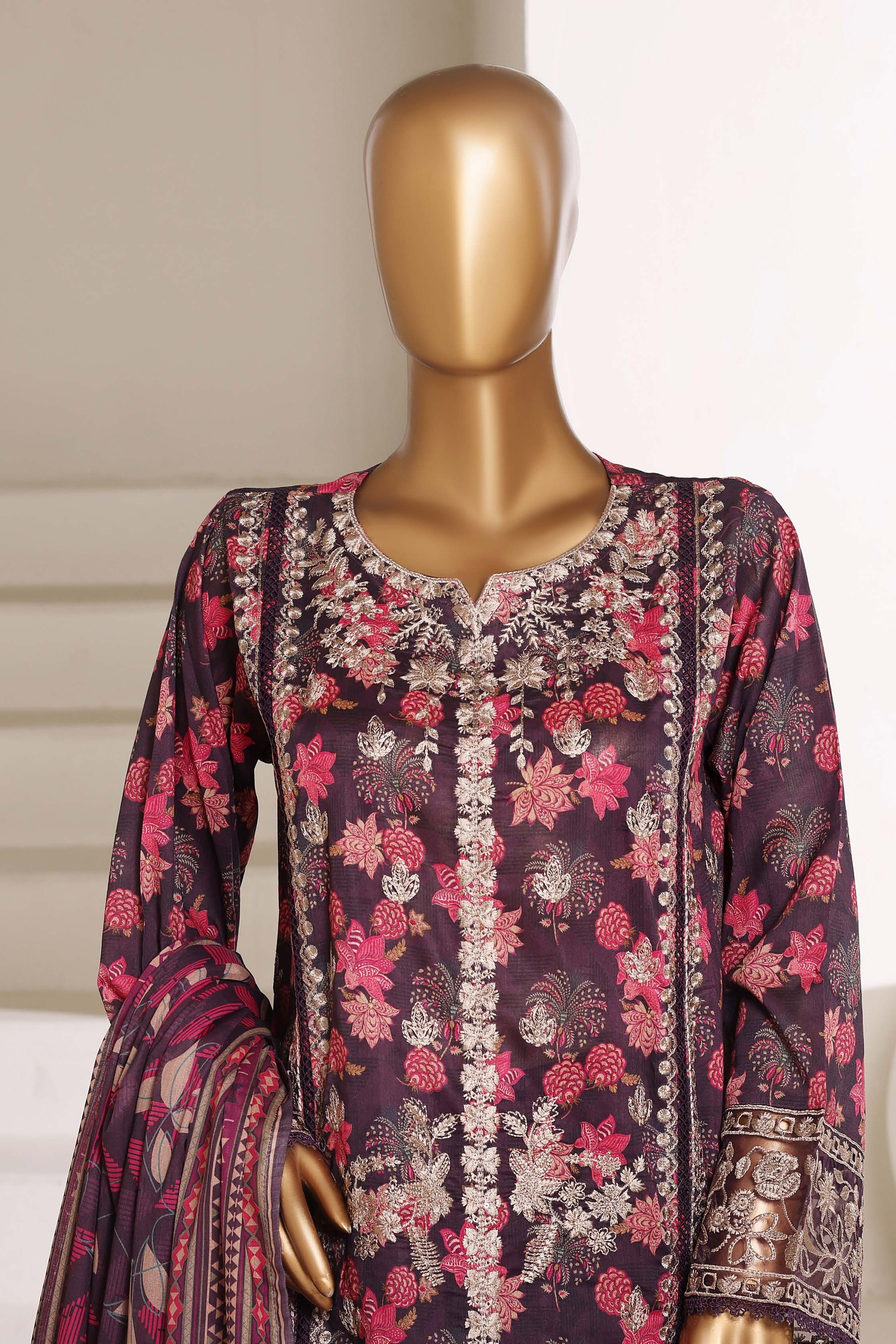 Sada Bahar Festive Embroidered Lawn Suit SBA259