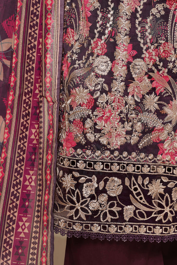 Sada Bahar Festive Embroidered Lawn Suit SBA259