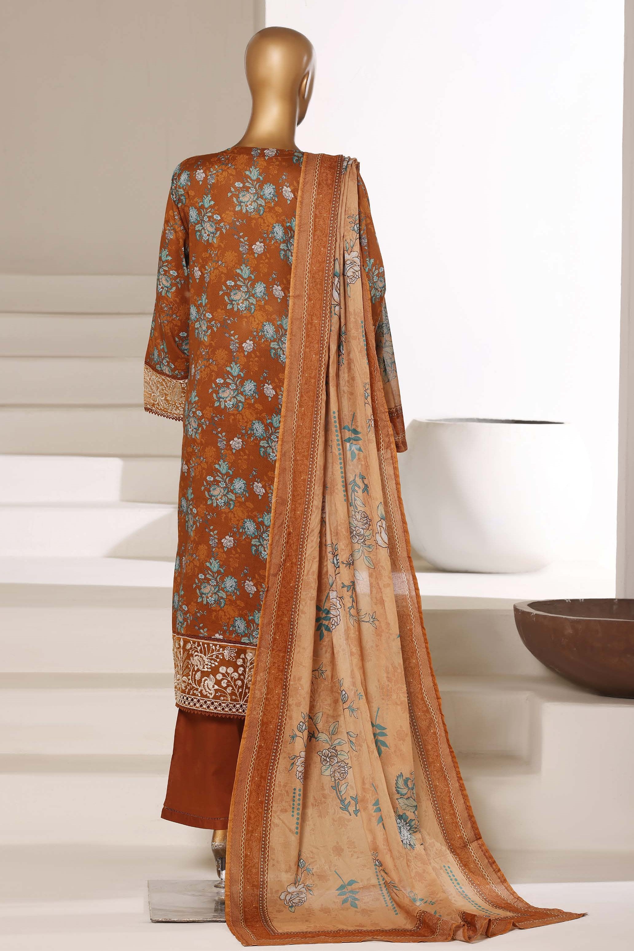 Sada Bahar Festive Embroidered Lawn Suit SBA260
