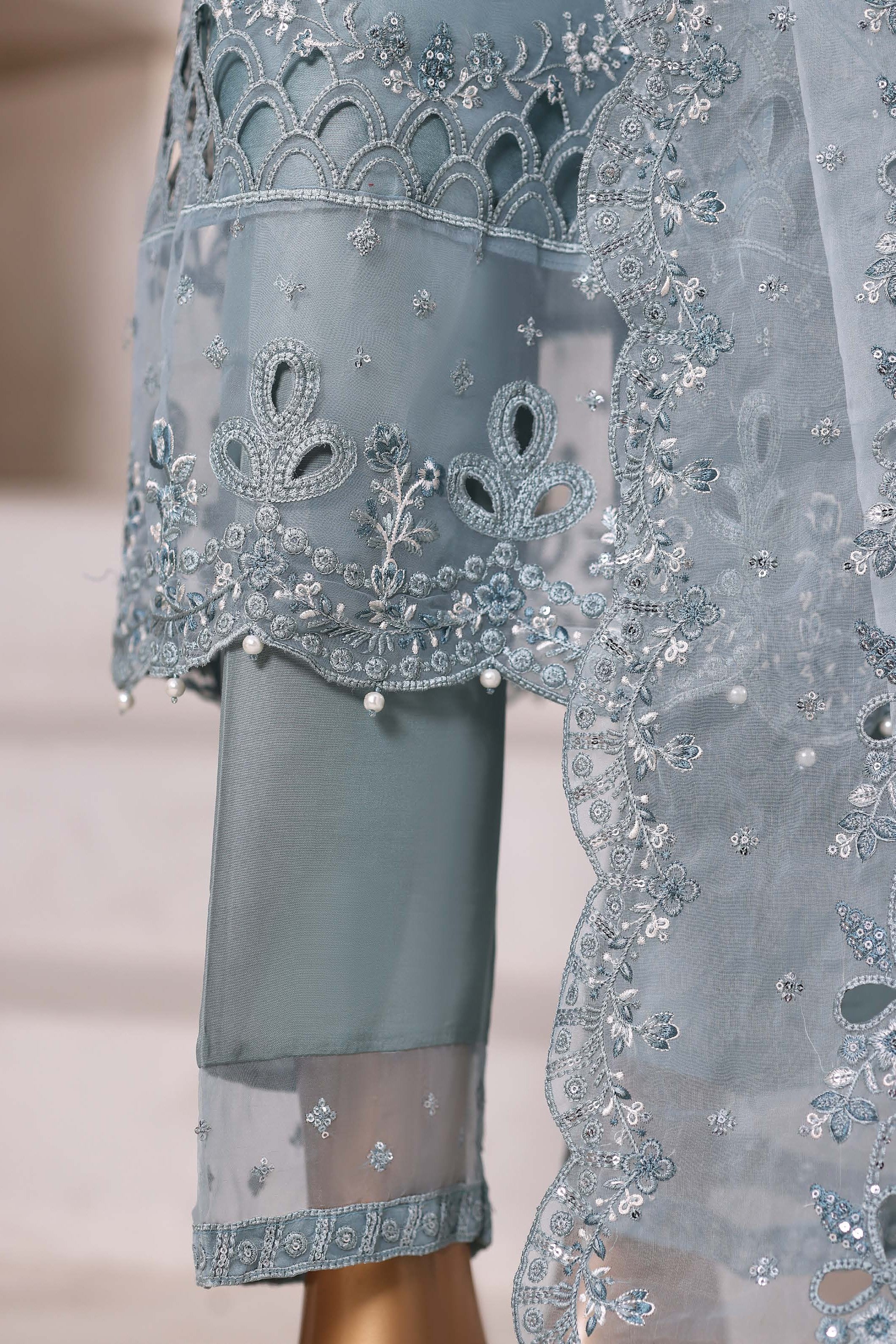 Sada Bahar Embellished Organza Party Wear SBA230