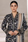 Sada Bahar Emboidered Khaddar Short Shirt Palazzo Suit SBA219