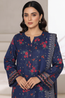 Sada Bahar Embroidered Khaddar Short Shirt Palazzo Suit SBA222