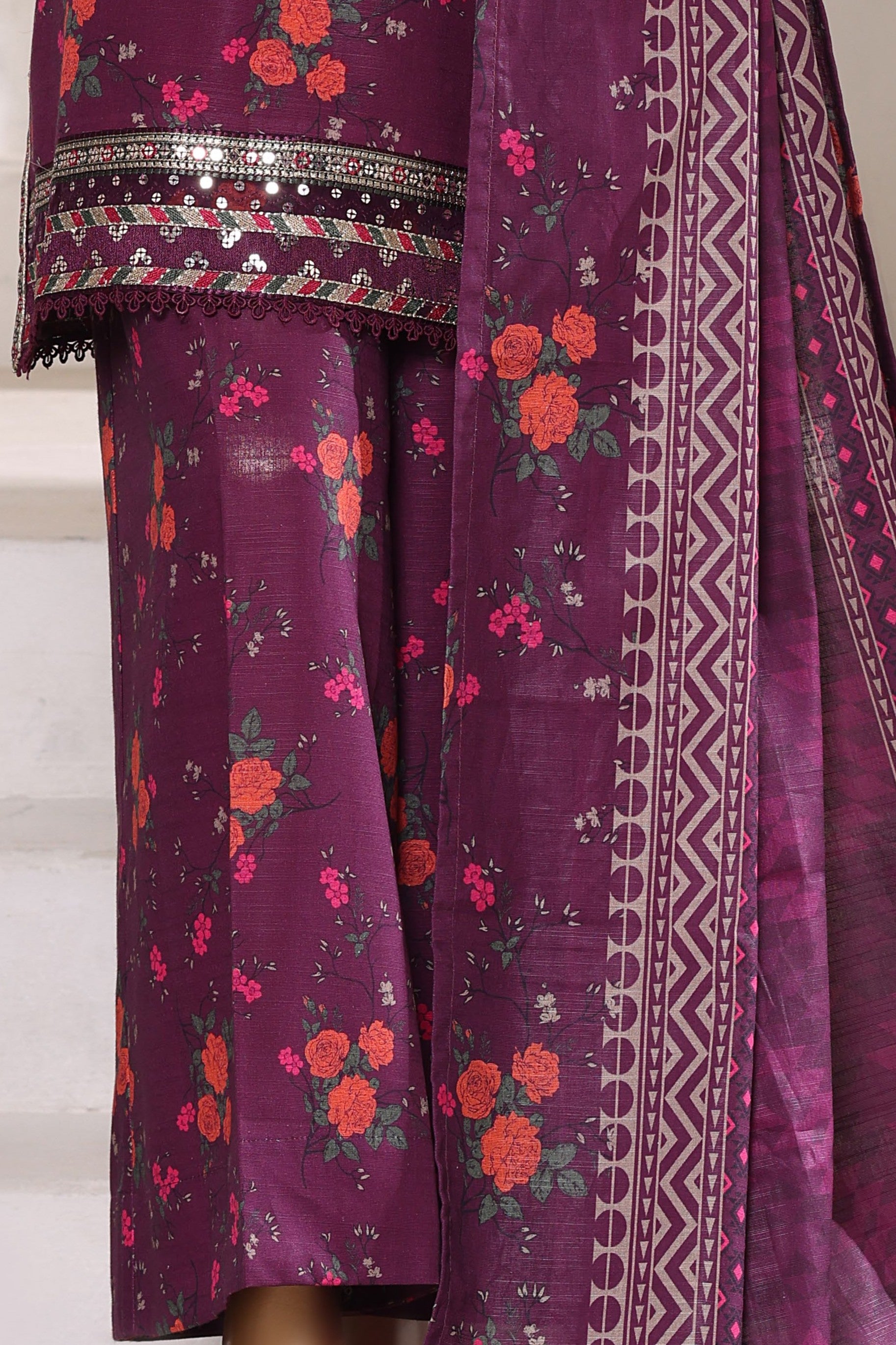 Sada Bahar Khaddar 3 Piece Suit SBA239