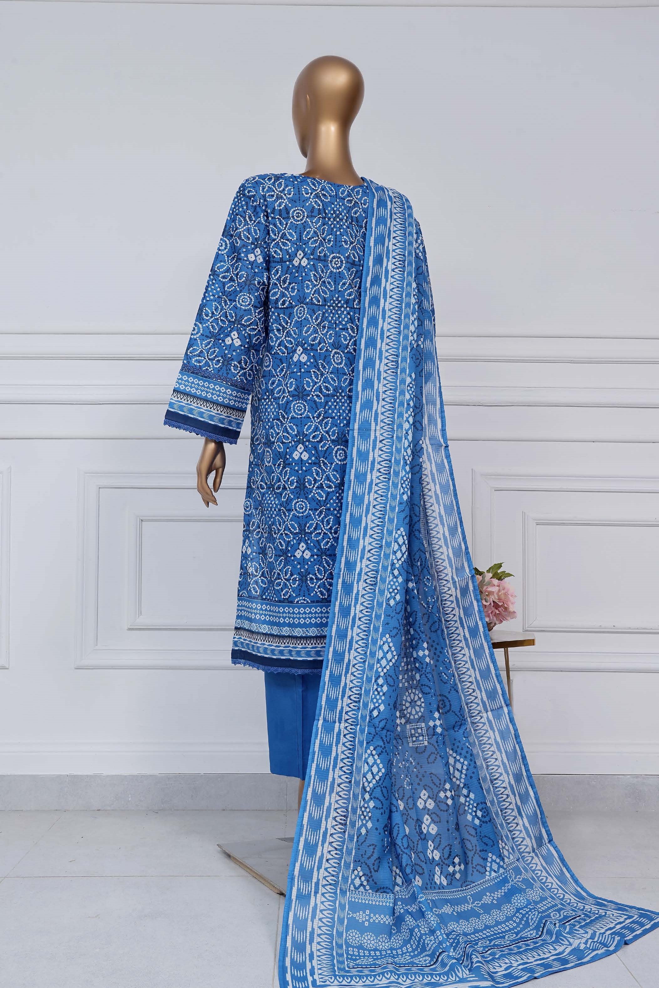 Sada Bahar Lawn 3 Piece Suit SBA168