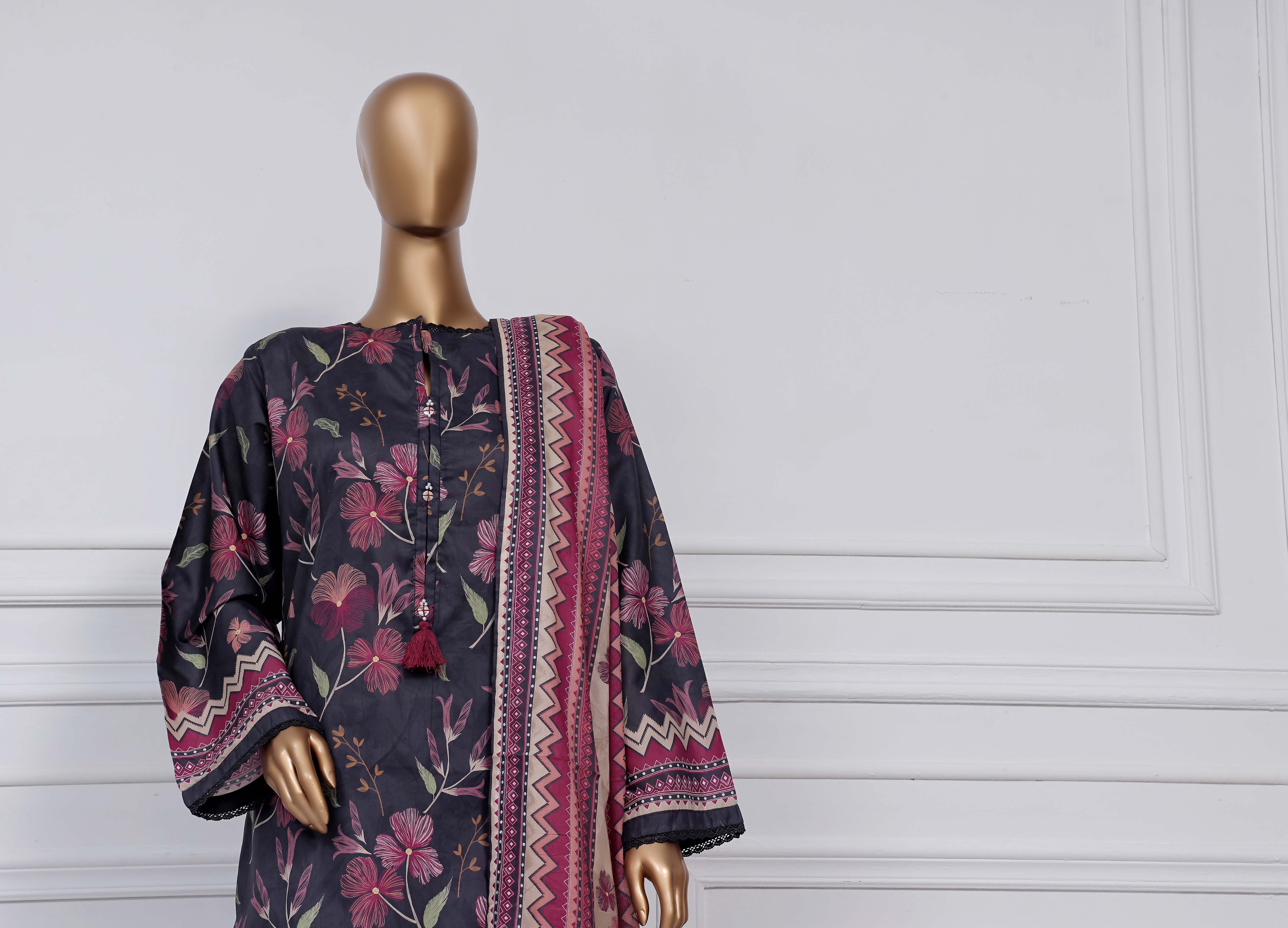 Sada Bahar Lawn 3 Piece Suit SBA169