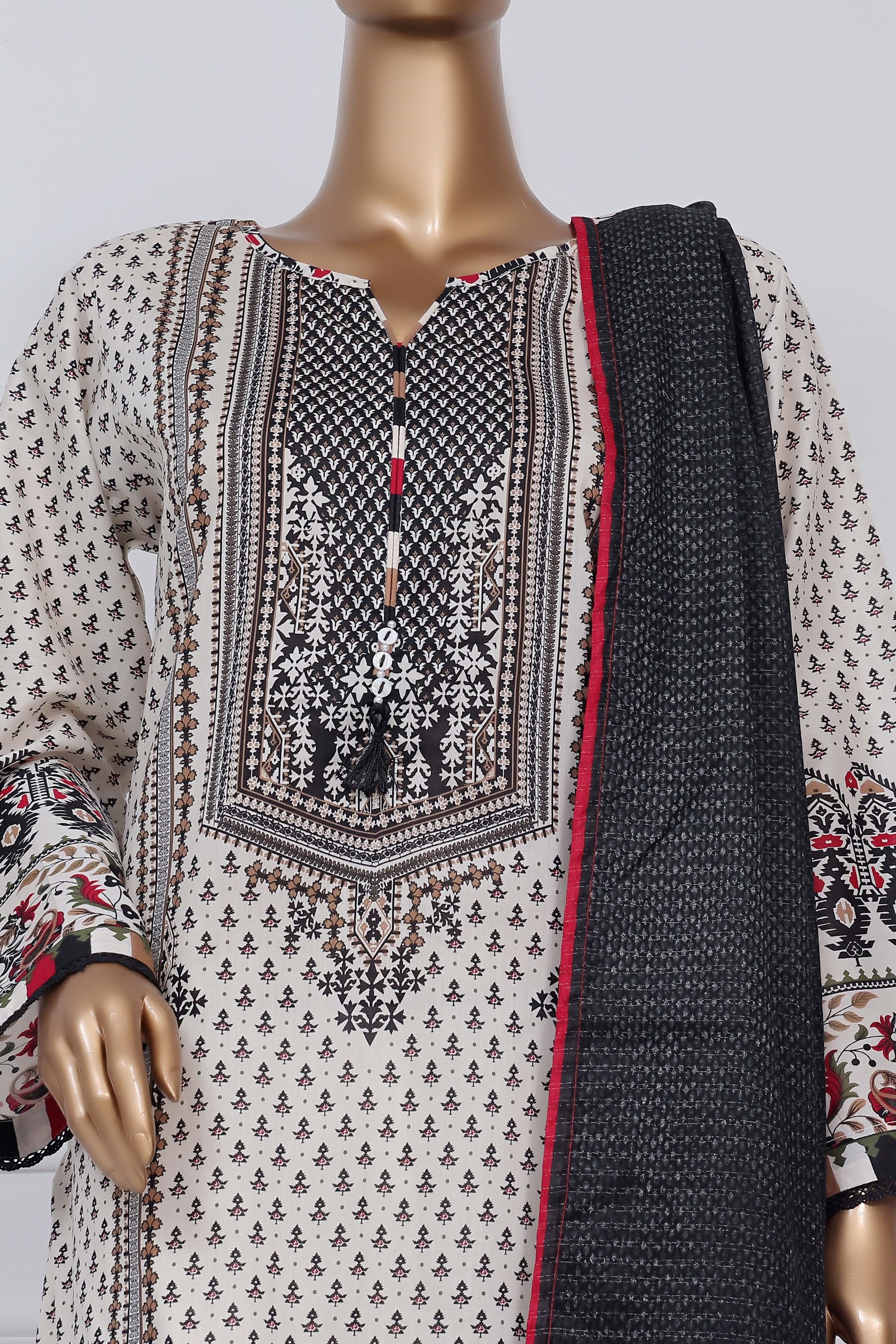 Sada Bahar Lawn 3 Piece Suit SBA173