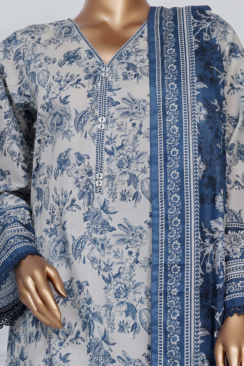 Sada Bahar Lawn 3 Piece Pakistani Summer Suit SBA174
