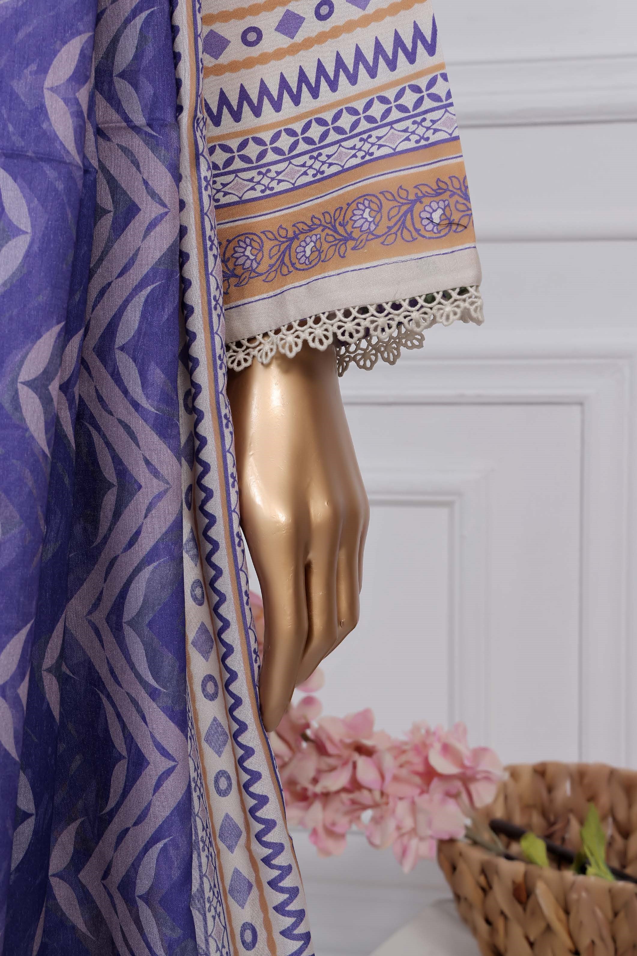 Sada Bahar Lawn 3 Piece Suit SBA175