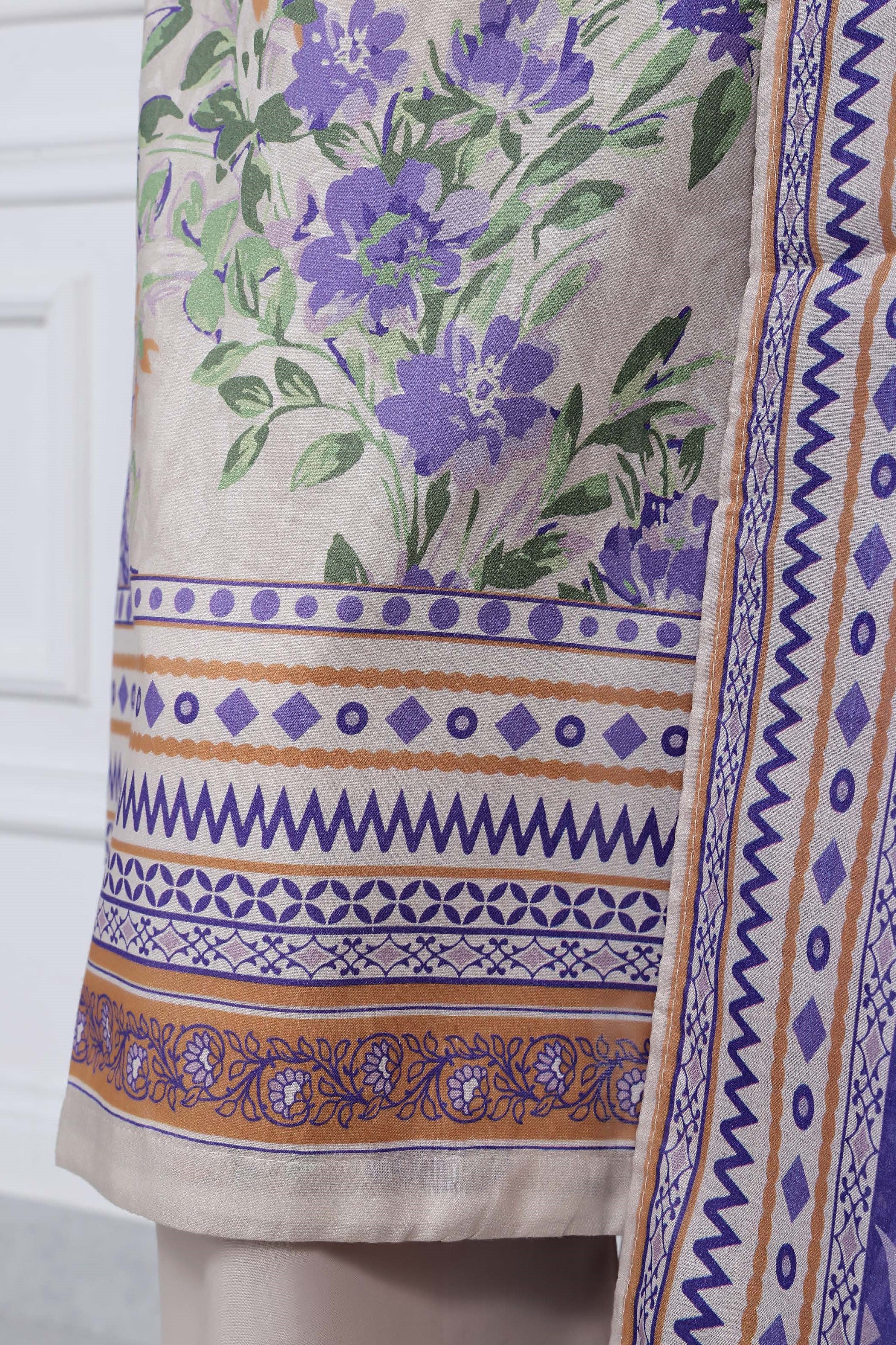 Sada Bahar Lawn 3 Piece Suit SBA175
