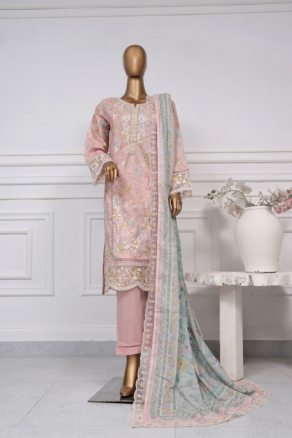 Sada Bahar Embroidered Luxury Lawn 3 Piece Suit SBA159
