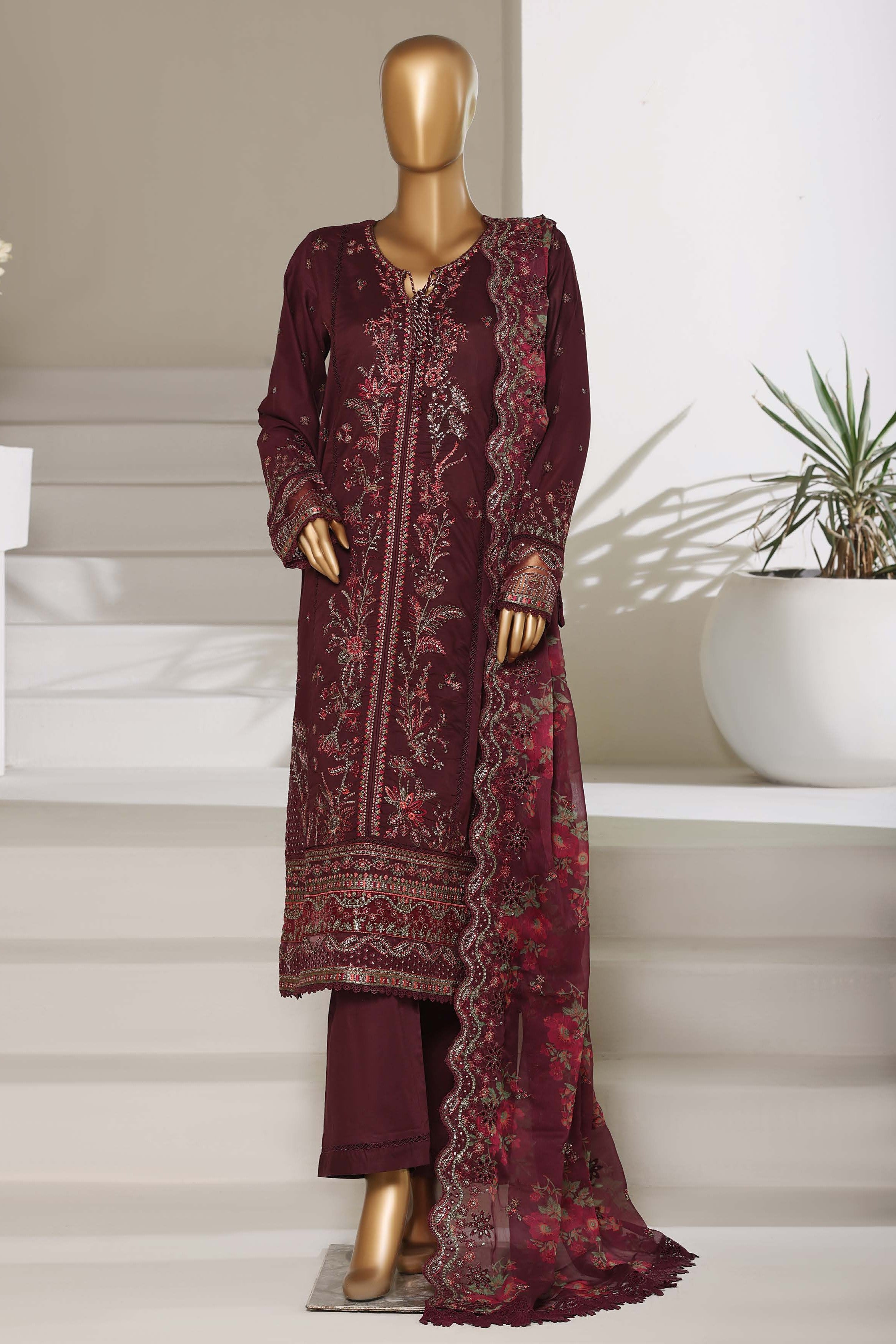 Sada Bahar Luxury Lawn 3 Piece Suit SBA255