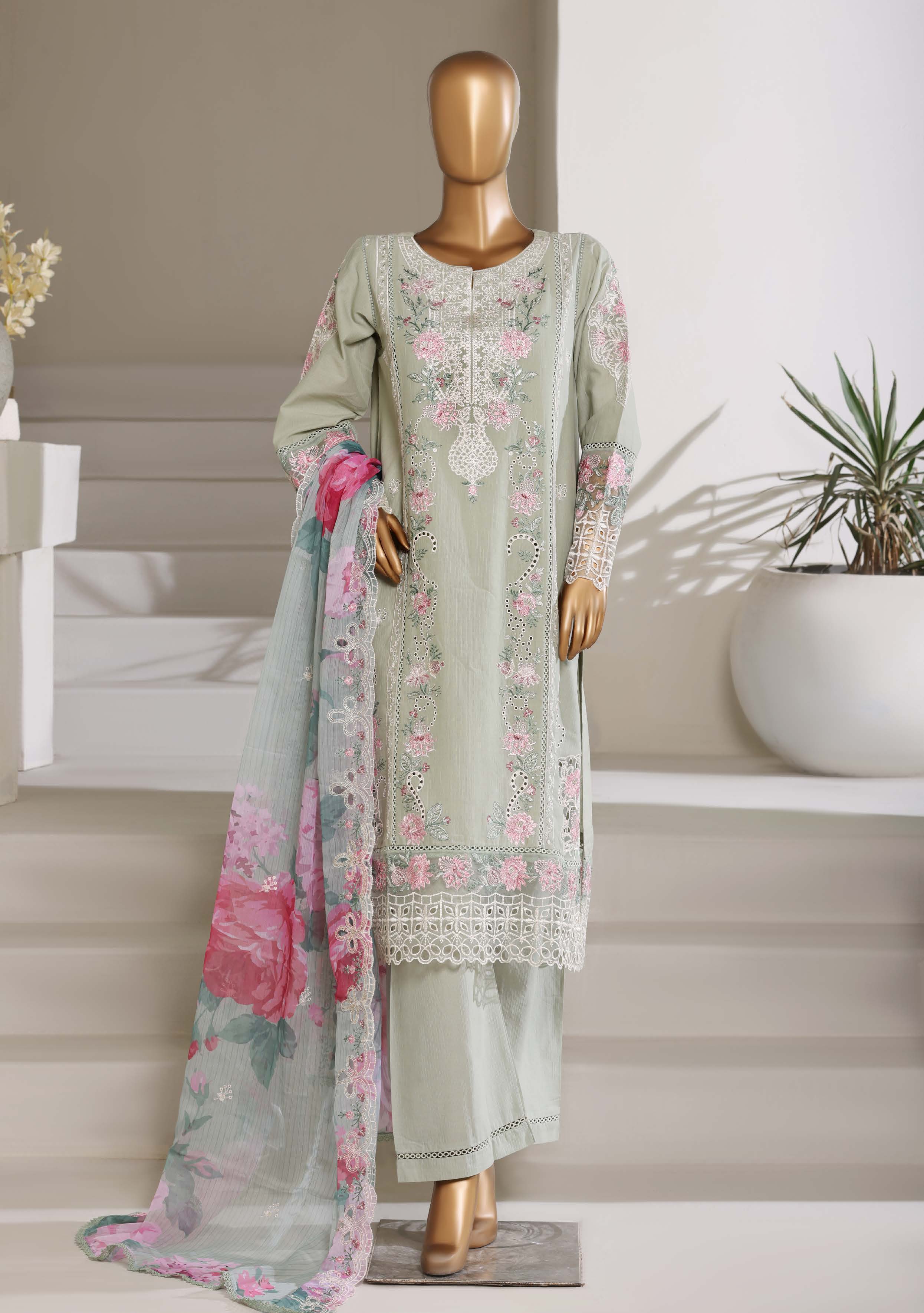 Sada Bahar Luxury Lawn 3 Piece Suit SBA253
