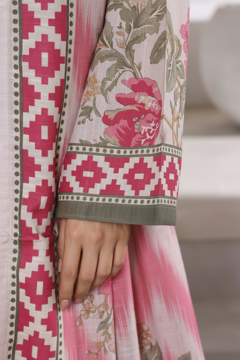 Sada Bahar Khaddar 3 Piece Suit SBA227