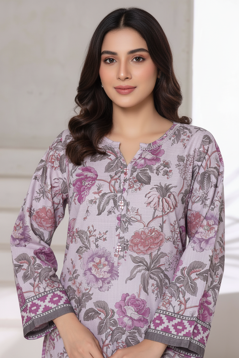 Sada Bahar Khaddar 3 Piece Suit SBA225