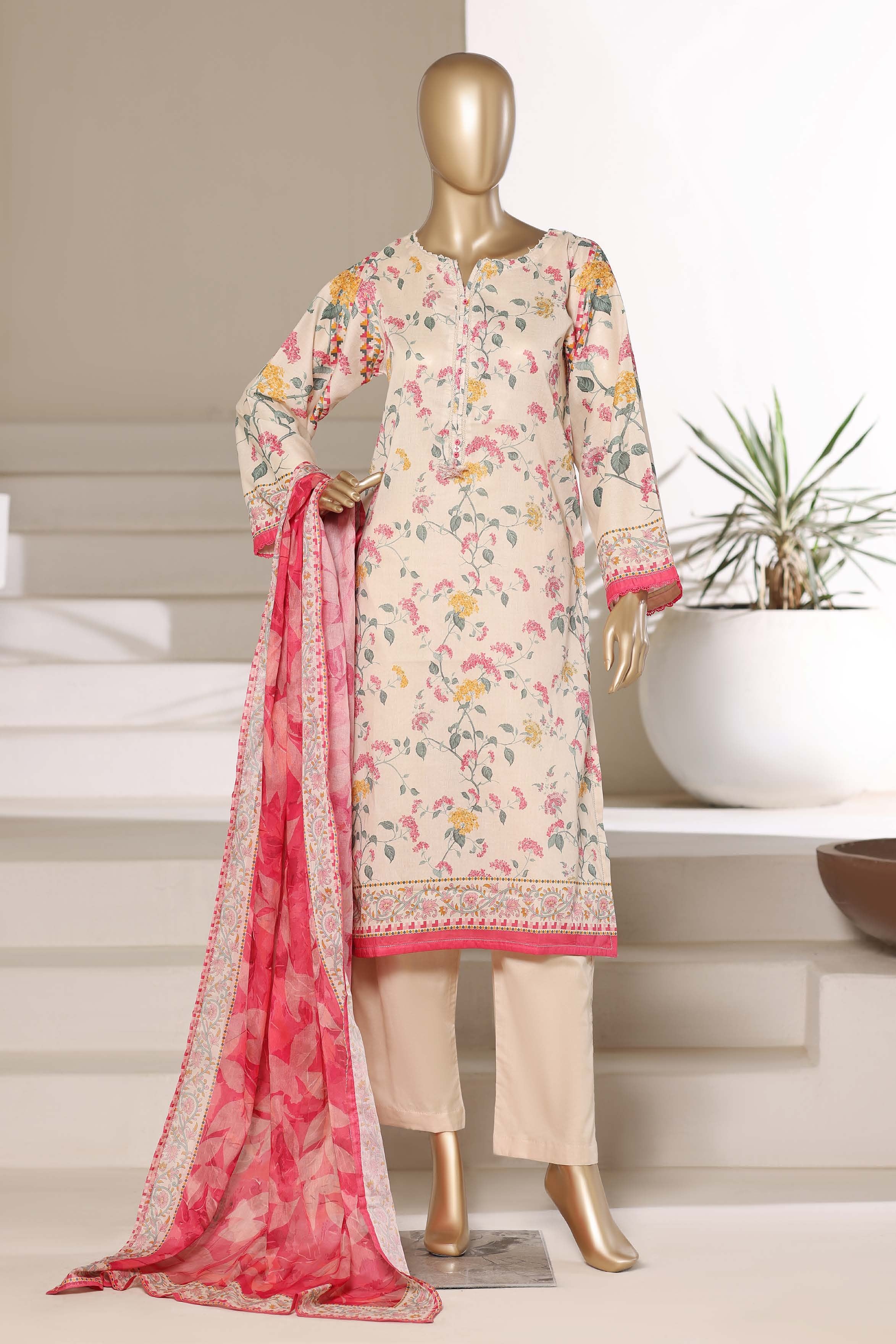 Sada Bahar Lawn 3 Piece Suit SBA264