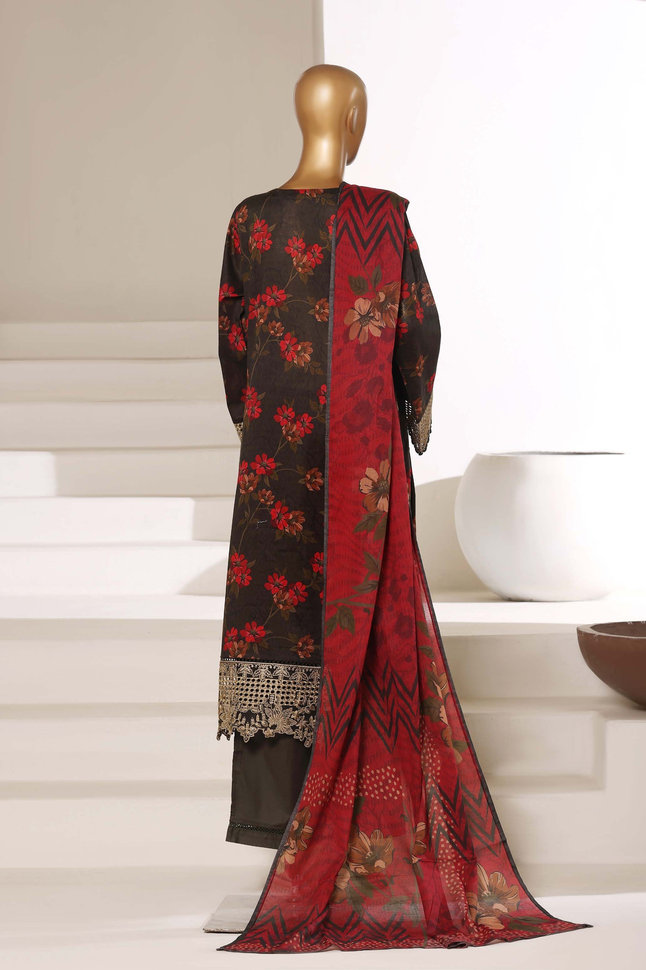 Sada Bahar Festive Embroidered Lawn Suit SBA261