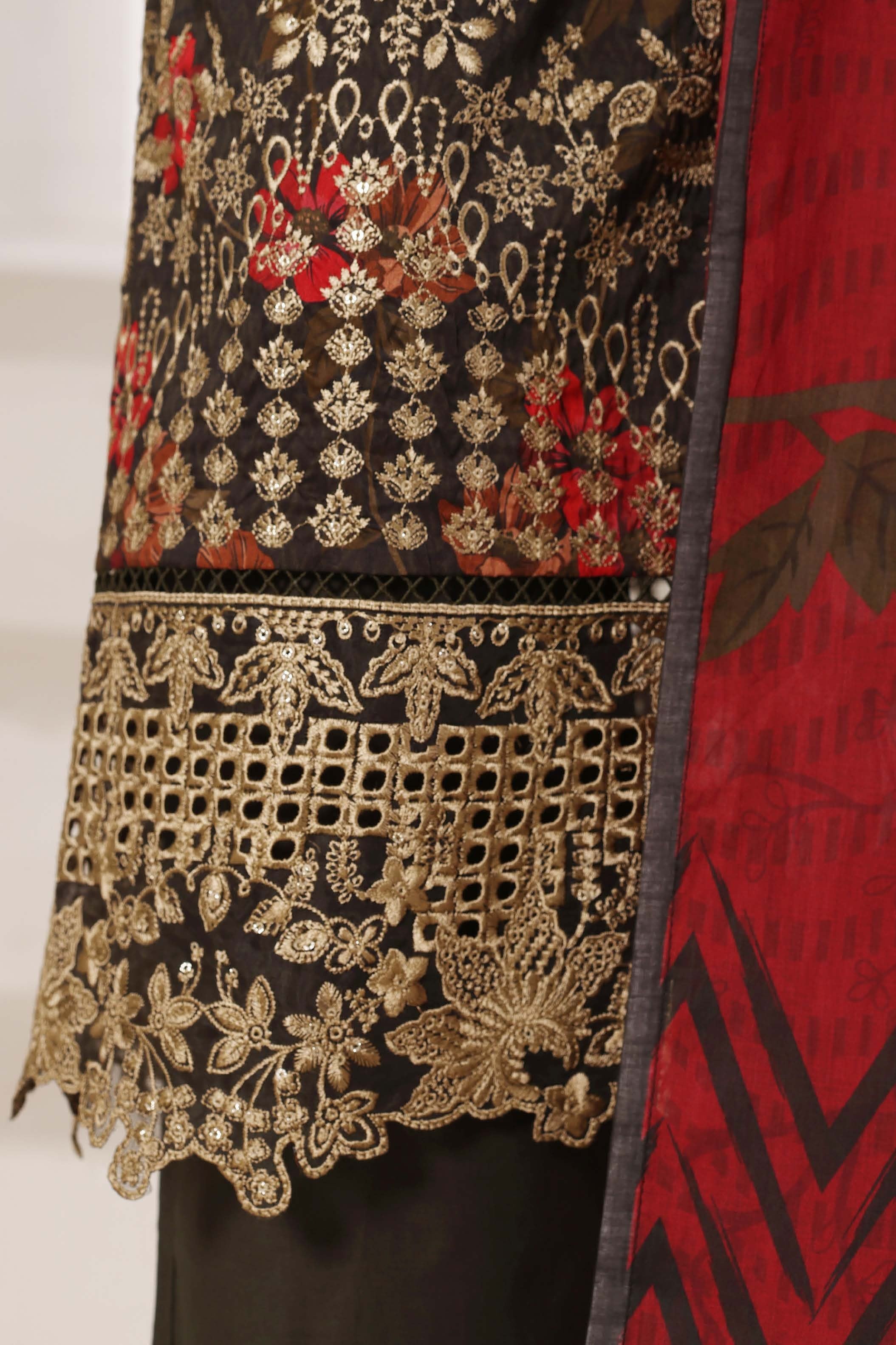 Sada Bahar Festive Embroidered Lawn Suit SBA261