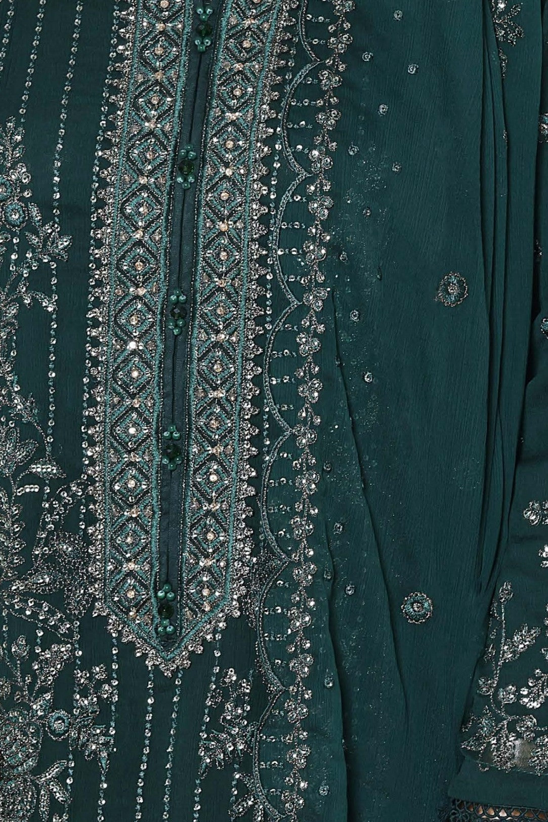 Sada Bahar Embellished Chiffon Party Wear SBA237