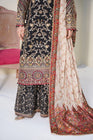 Sajni Embellished Chiffon Wedding Wear Sharara SAJ21