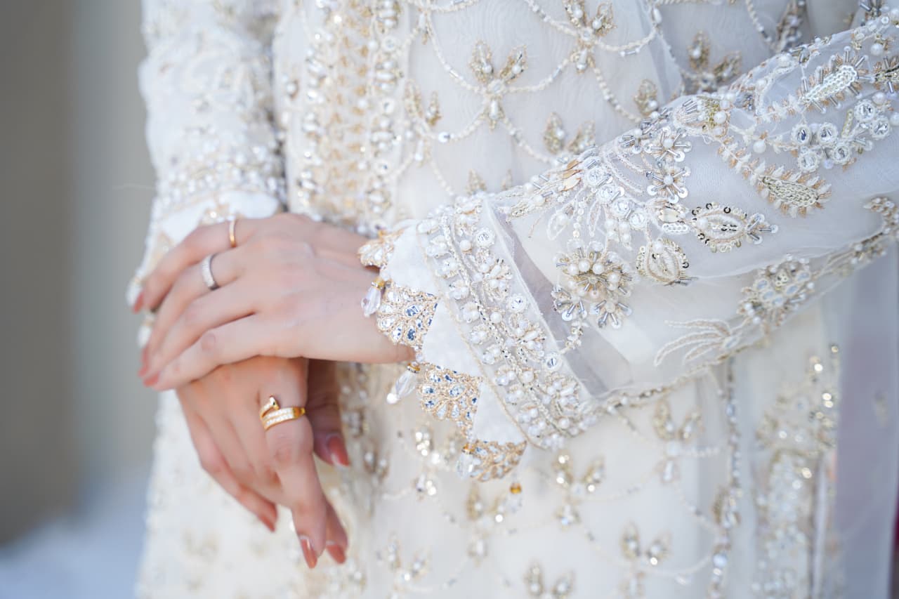 Sajni Embellished Organza Wedding Wear Sharara SAJ20