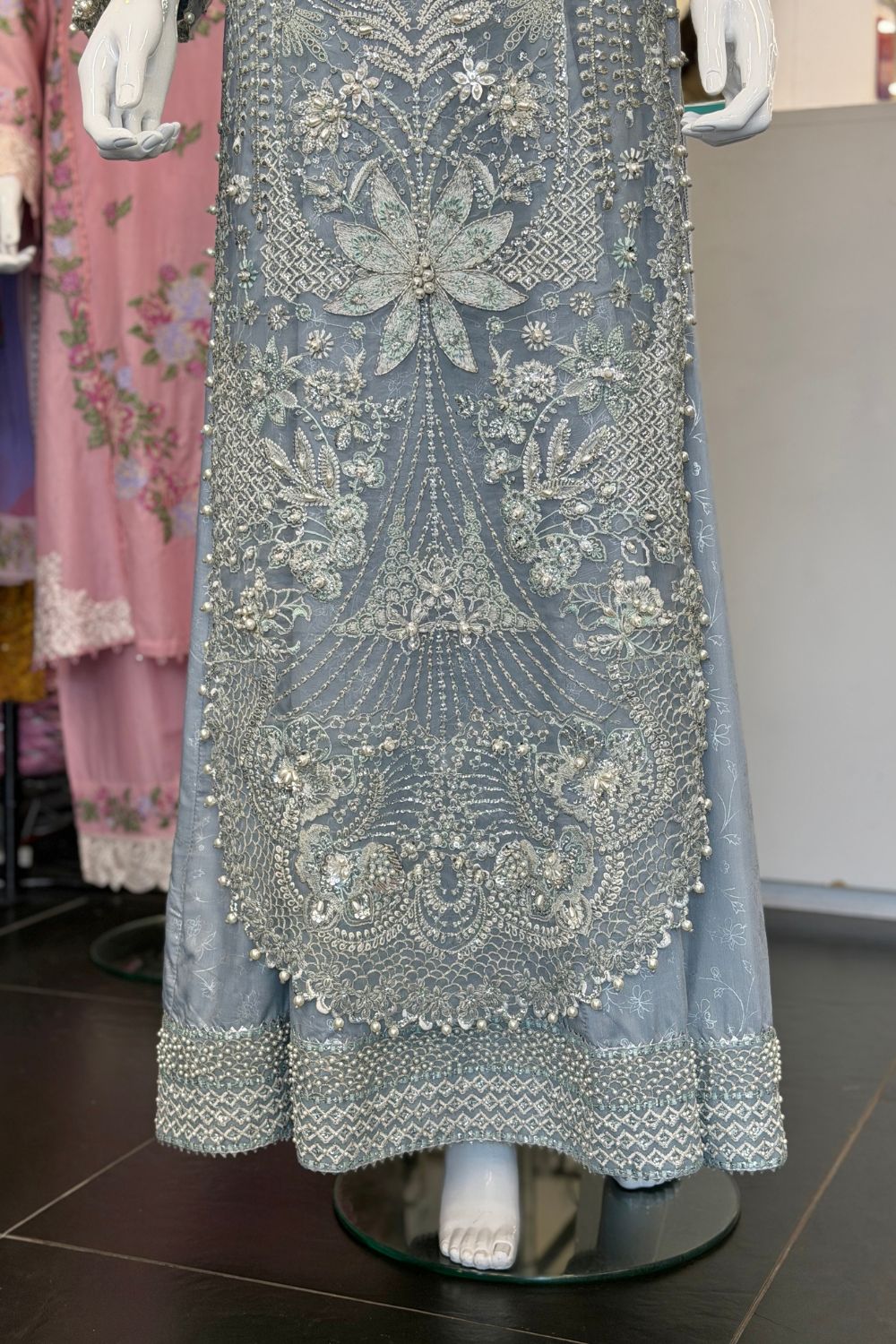 Sajni Embellished Organza Wedding Wear SAJ27