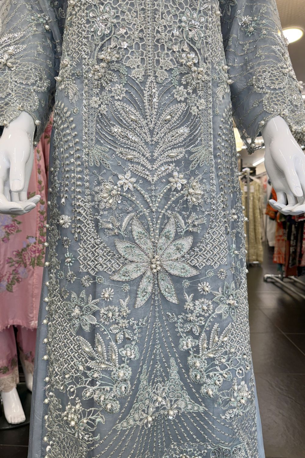 Sajni Embellished Organza Wedding Wear SAJ27