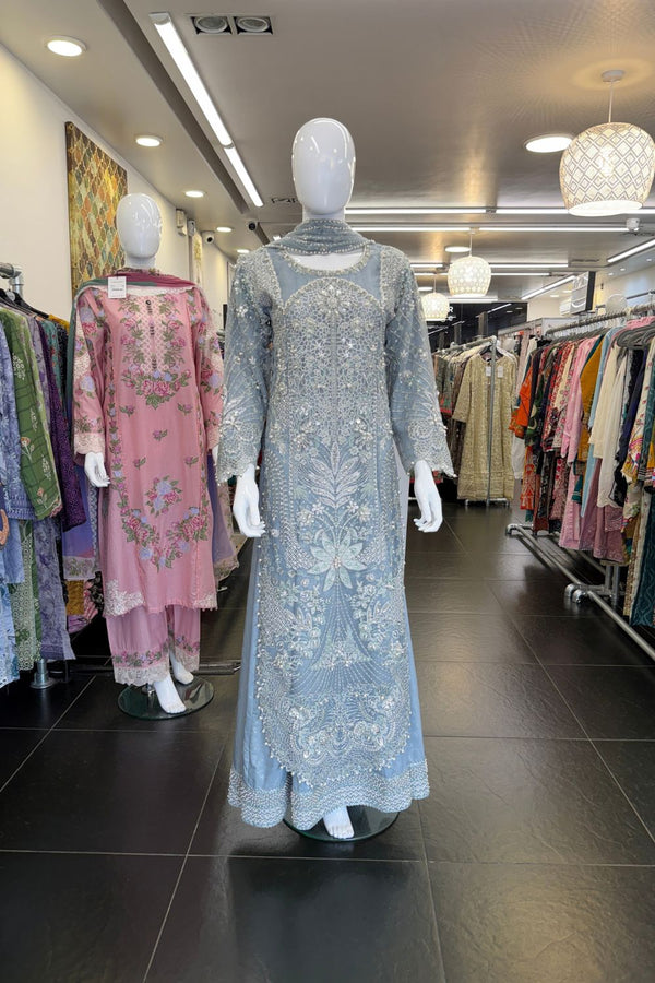 Sajni Embellished Organza Wedding Wear SAJ27