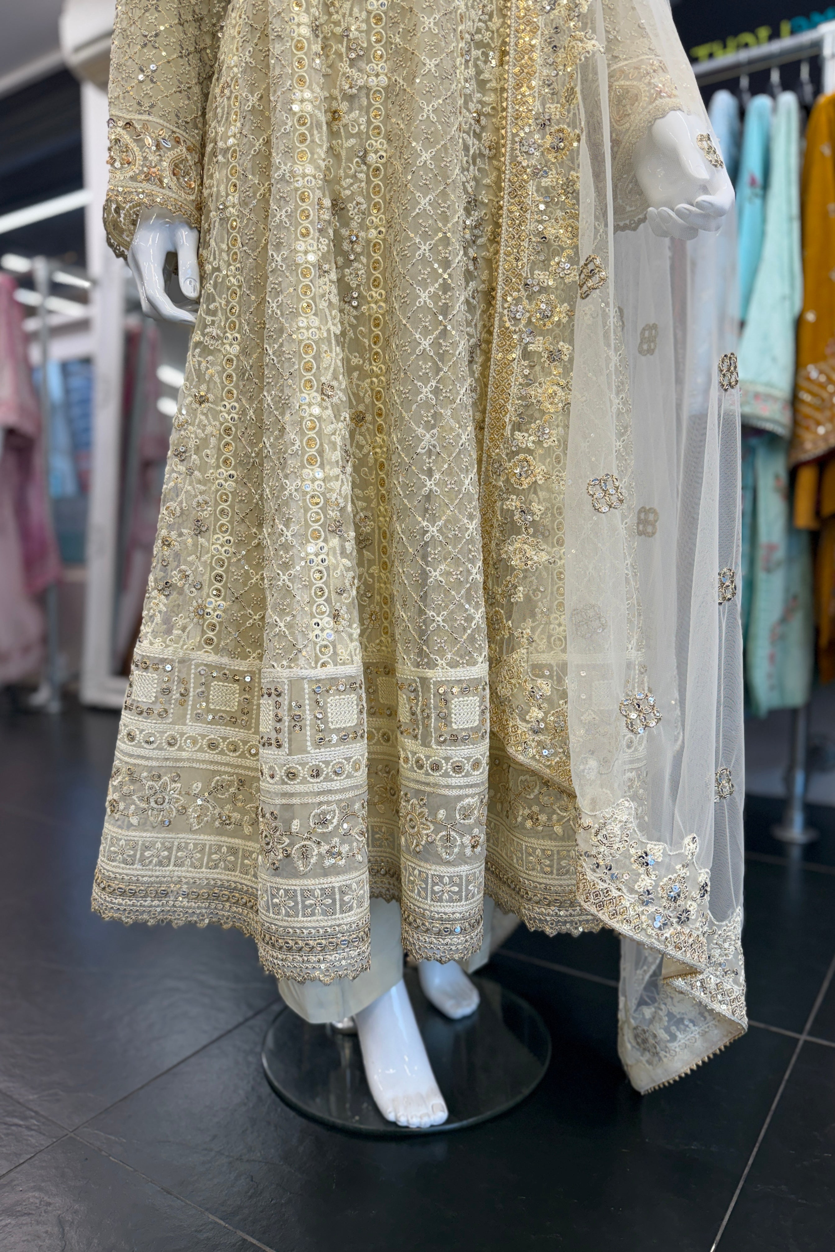 Sajni Embroidered Net Wedding Wear SAJ25