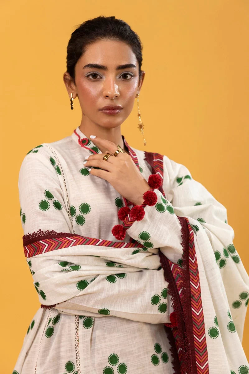 Sana Safinaz Mahay 2A Khaddar 3 Piece Shalwar Kameez SAN300