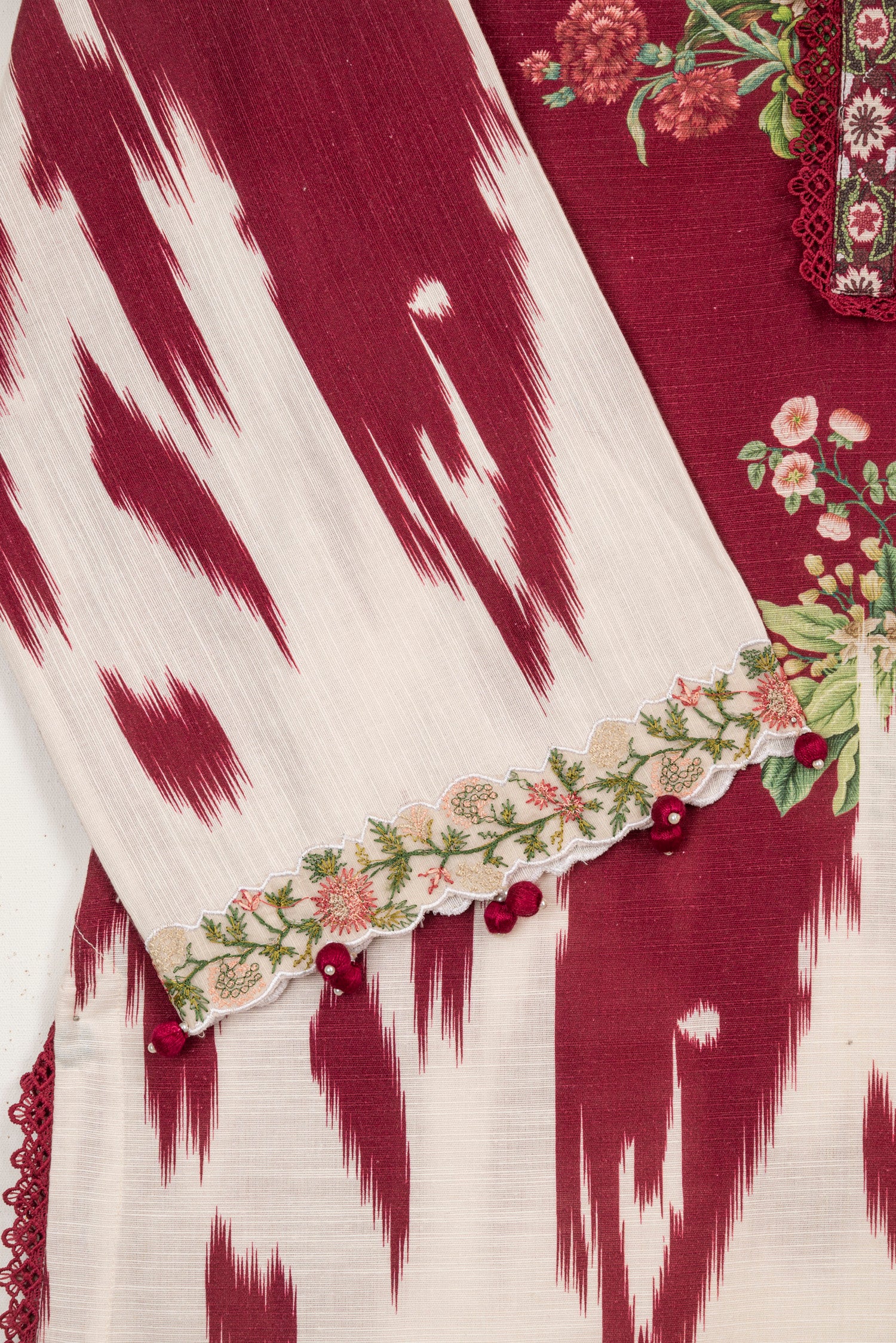 Sana Safinaz Mahay 21A Khaddar 3 Piece Suit SAN318