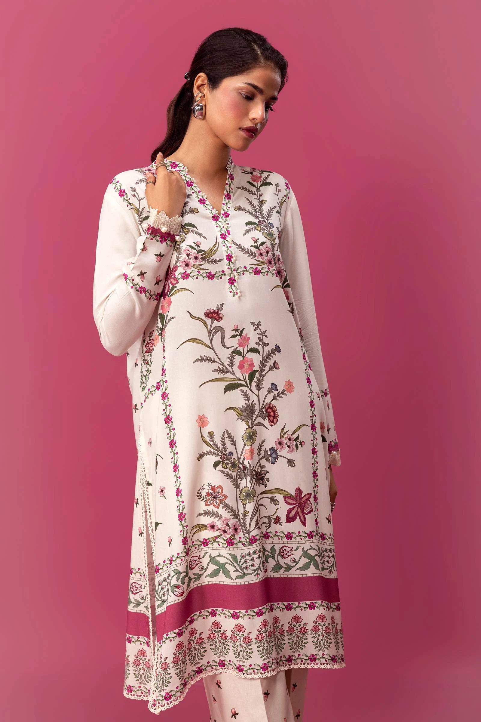 Sana Safinaz Mahay 7A Linen 2 Piece Suit SAN304