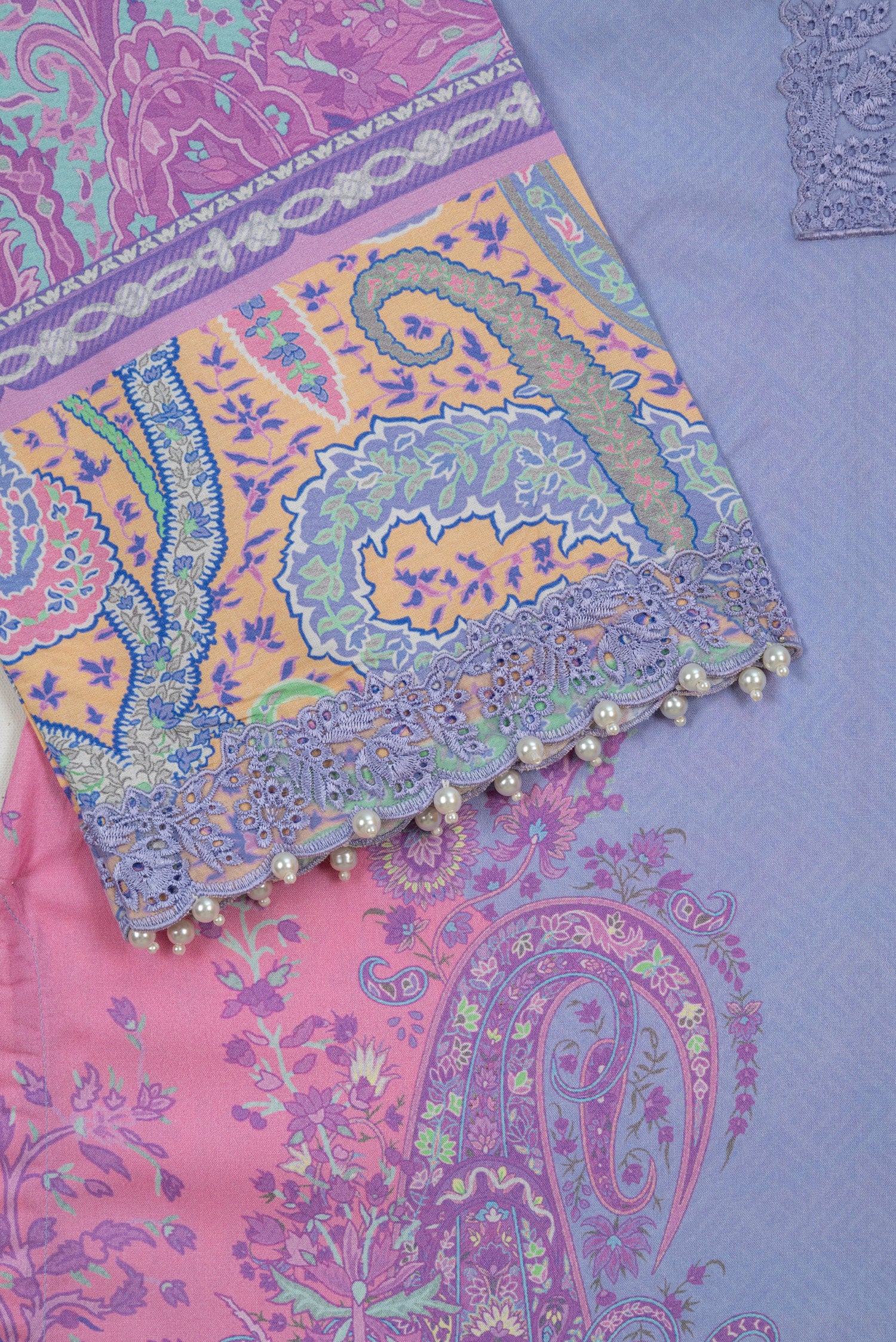 Sana Safinaz Muzlin 16B Linen 3 Piece Suit SAN330