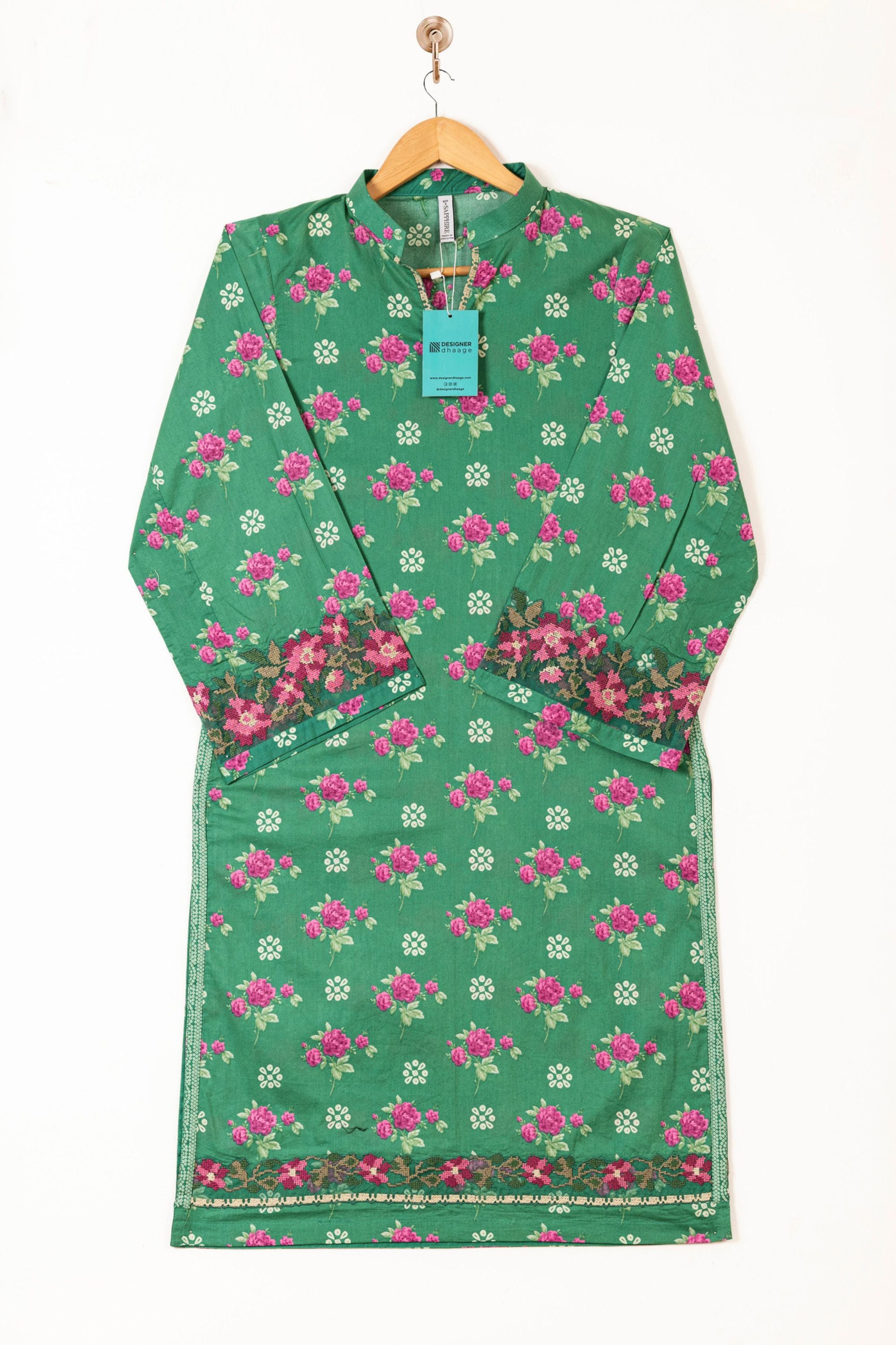 Sapphire Embroidered Lawn 3 Piece Suit SAP223