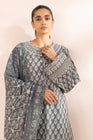 Sapphire Embroidered Cambric 3 Piece Suit SAP221