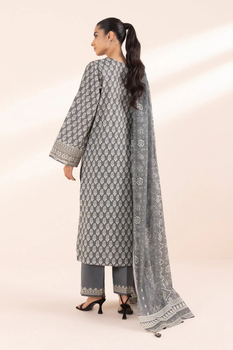 Sapphire Embroidered Cambric 3 Piece Suit SAP221
